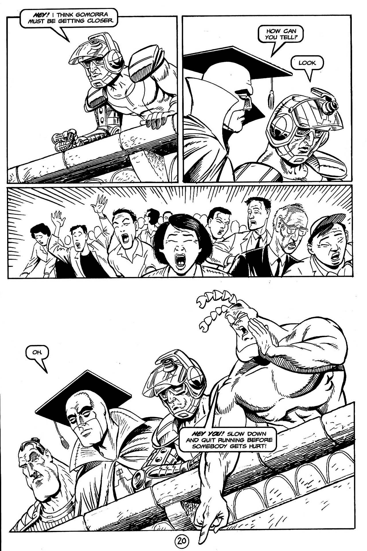 Read online Paul the Samurai (1992) comic -  Issue #9 - 21