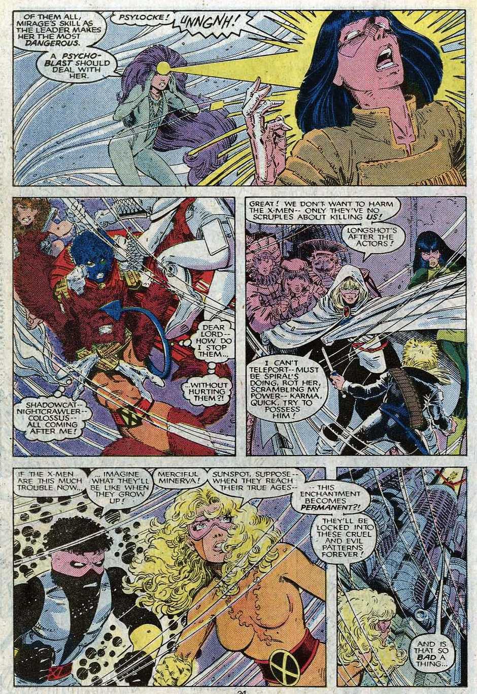 Read online X-Men Annual comic -  Issue #10 - 30