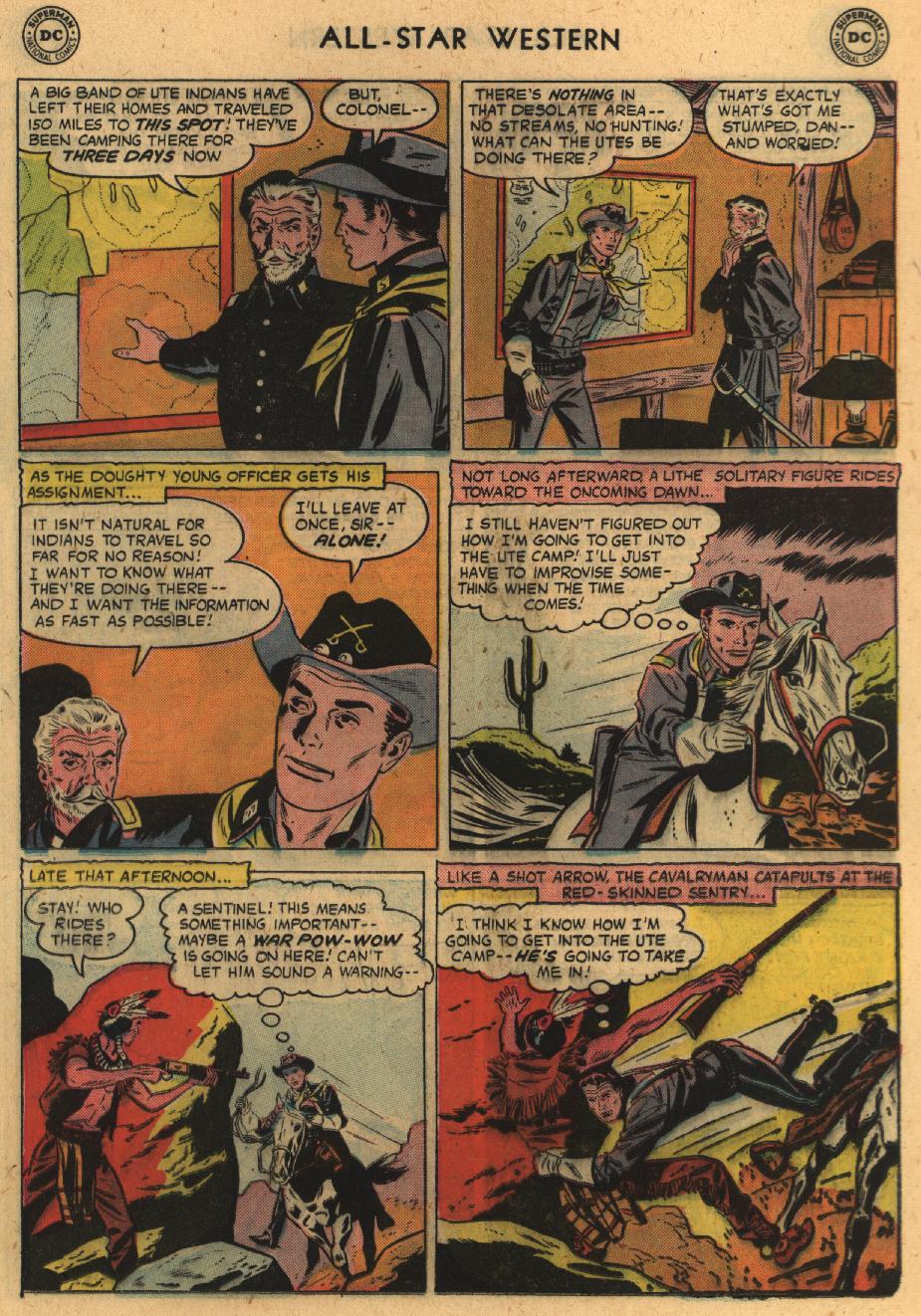 Read online All-Star Western (1951) comic -  Issue #100 - 21