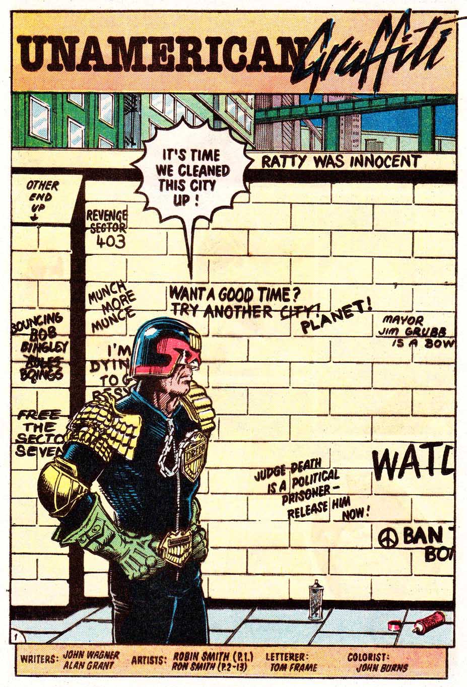 Read online Judge Dredd (1983) comic -  Issue #27 - 15