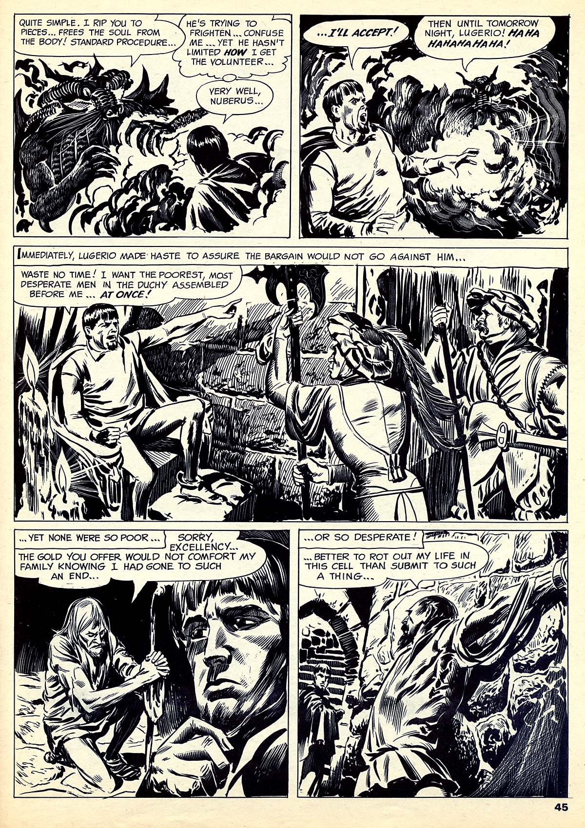 Read online Creepy (1964) comic -  Issue #11 - 45