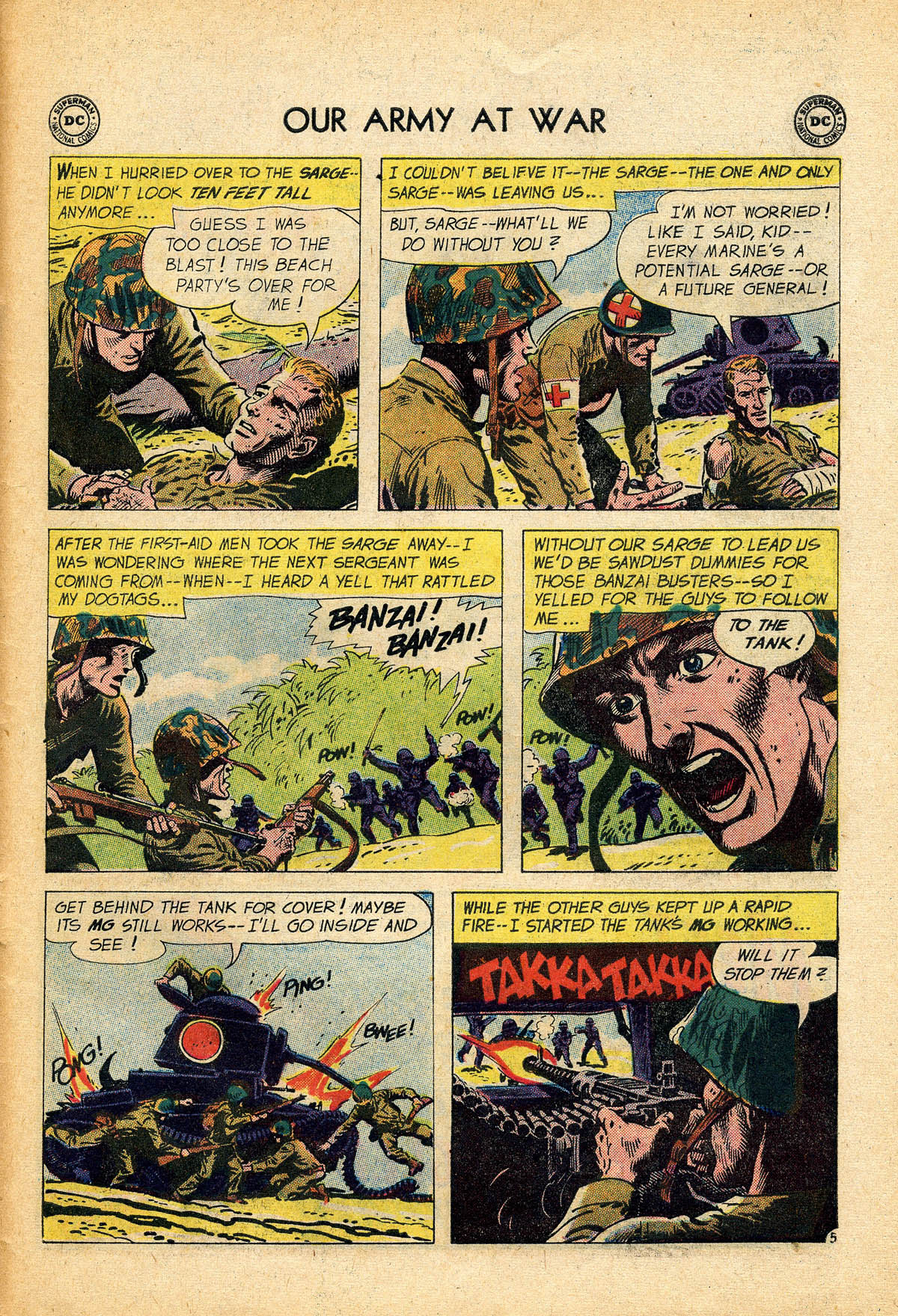 Read online Our Army at War (1952) comic -  Issue #88 - 31