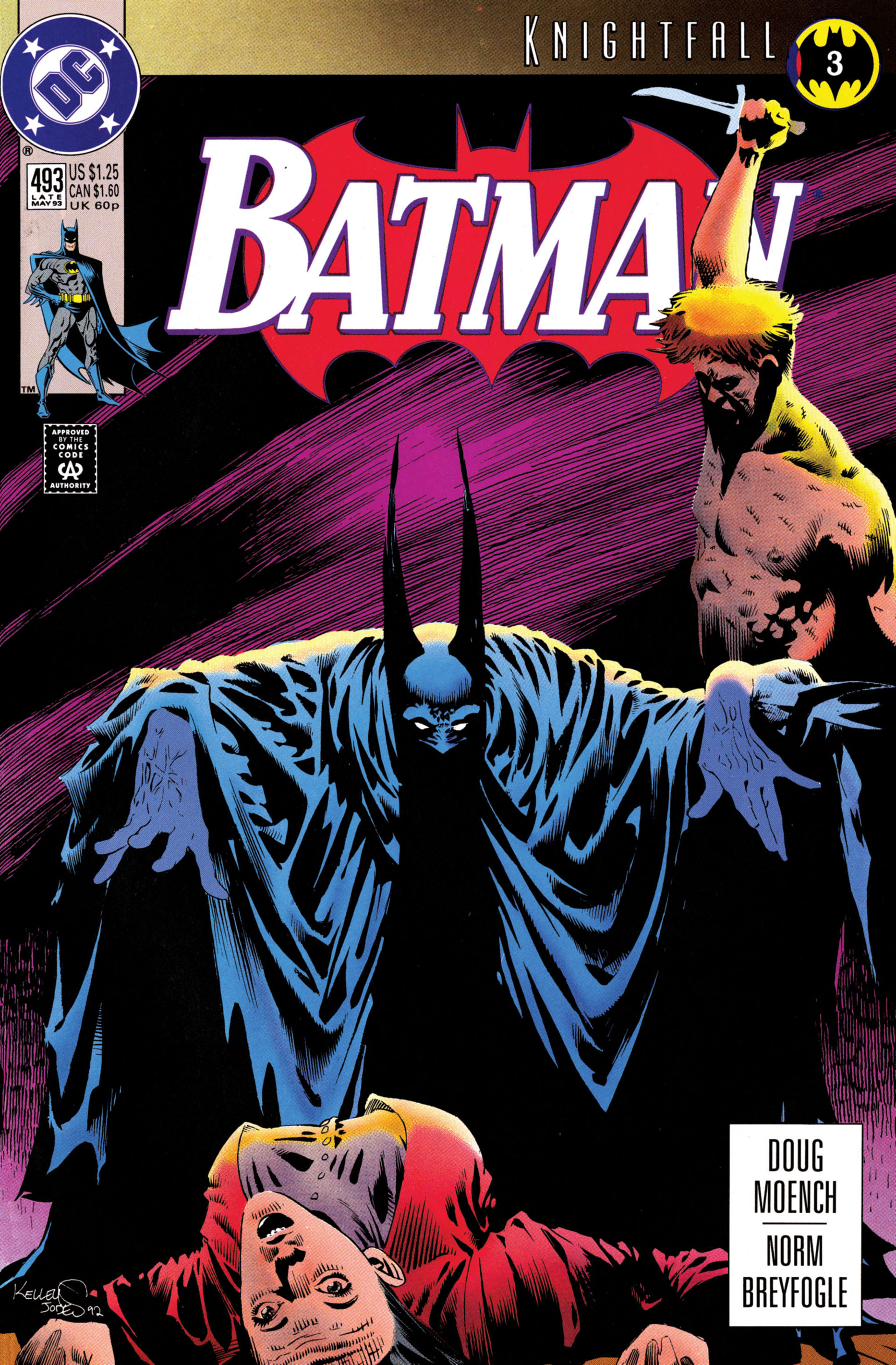 Read online Batman (1940) comic -  Issue #493 - 1
