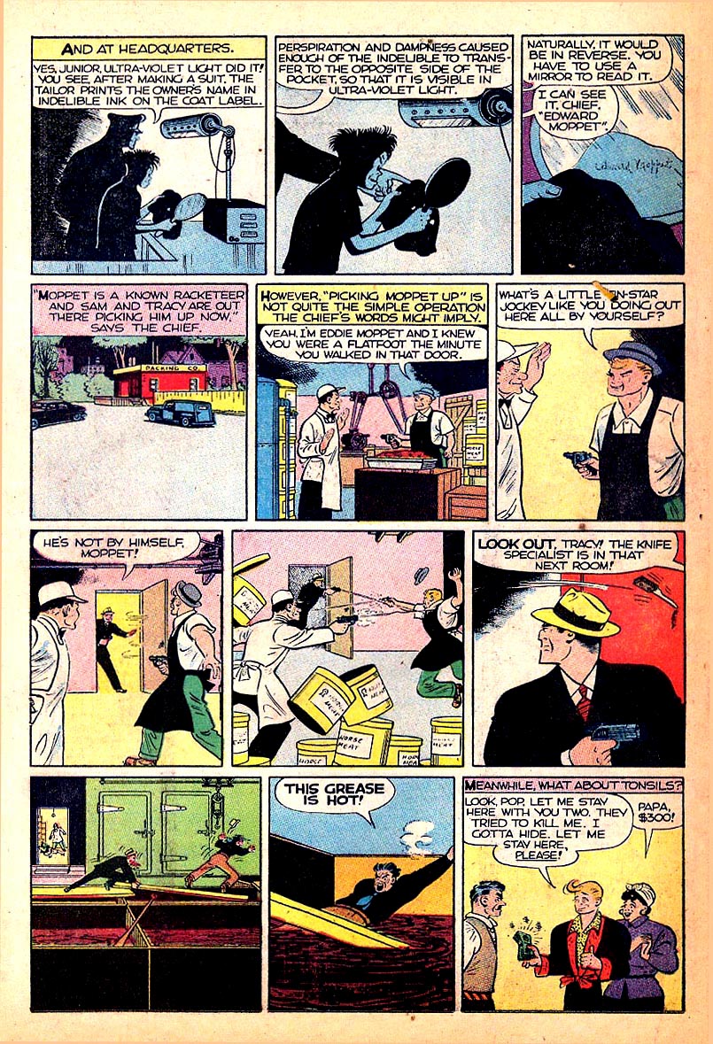 Read online Dick Tracy comic -  Issue #81 - 16