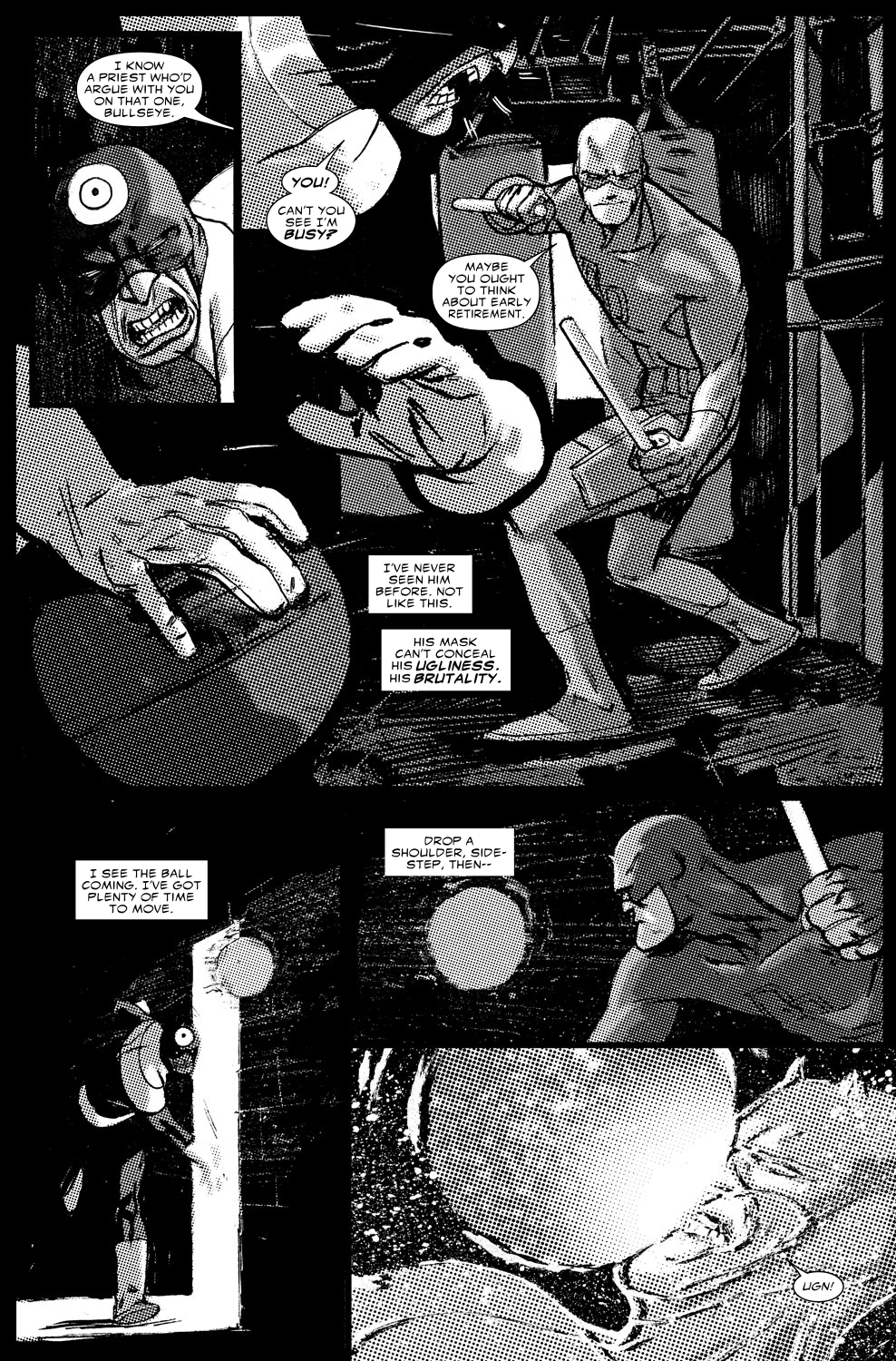 Read online Daredevil Black & White comic -  Issue # Full - 11