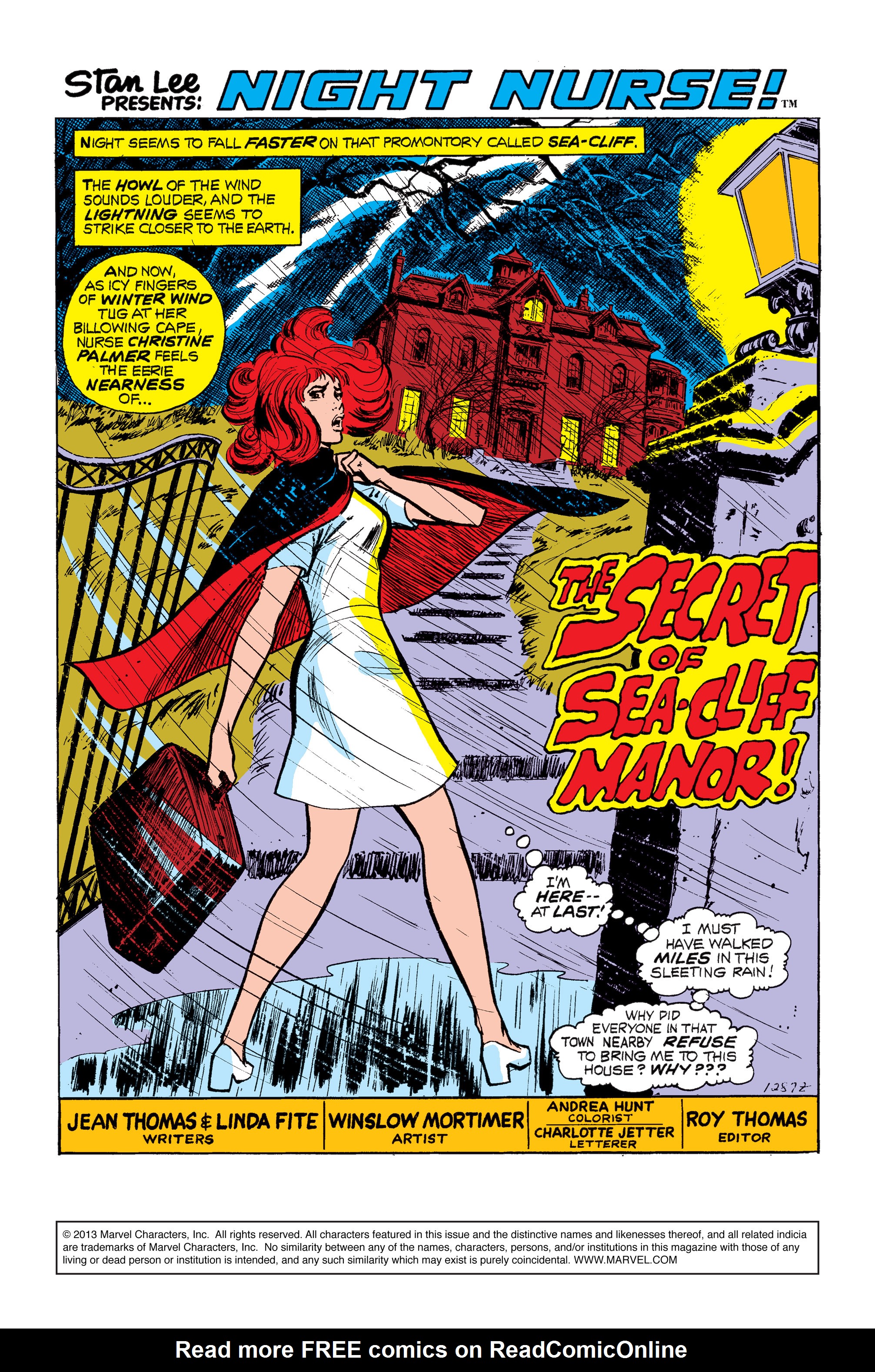 Read online Night Nurse (1972) comic -  Issue #4 - 2
