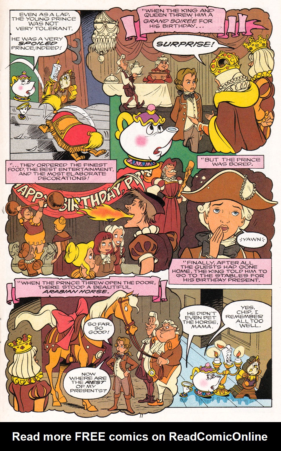 Read online Disney's Beauty and the Beast comic -  Issue #13 - 13