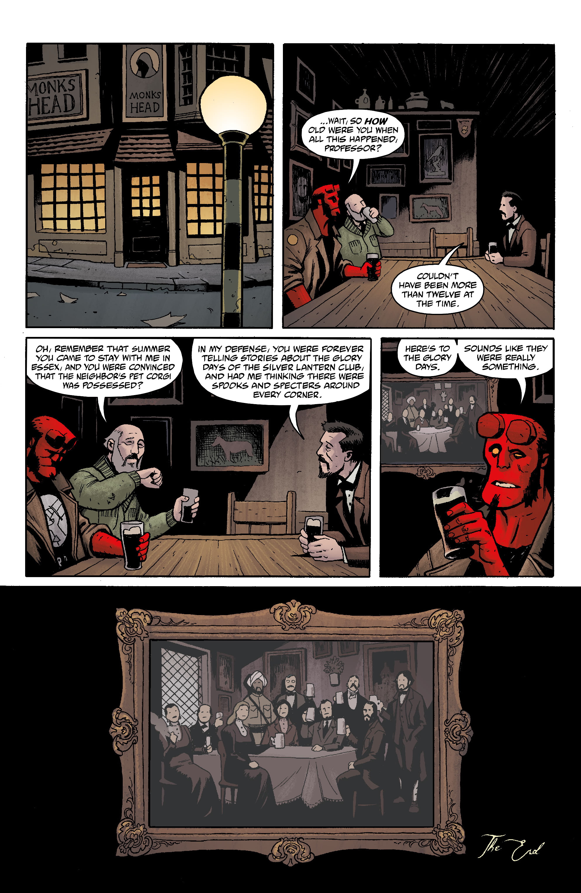 Read online Hellboy: The Silver Lantern Club comic -  Issue #5 - 22