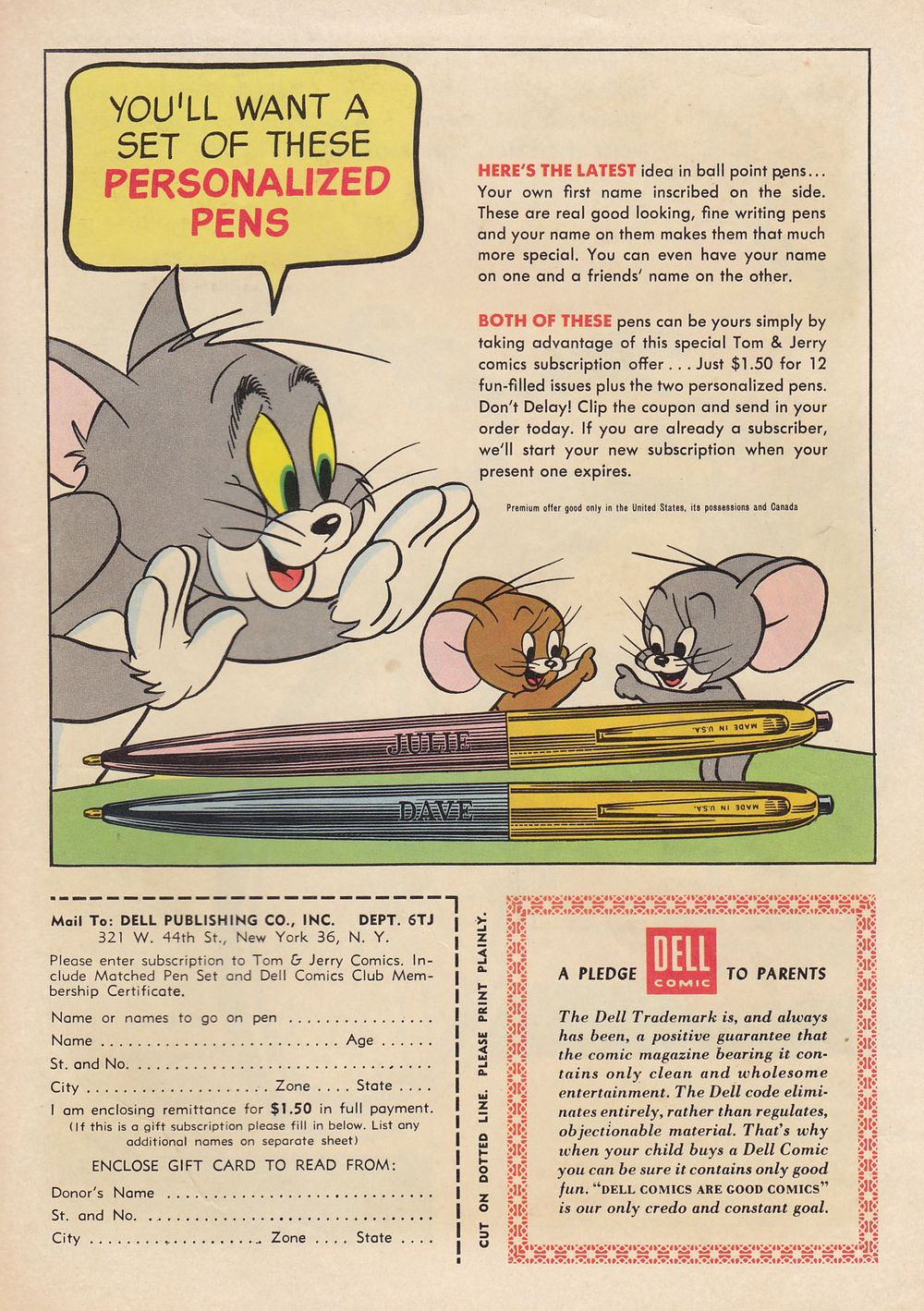 Read online Tom & Jerry Comics comic -  Issue #167 - 35