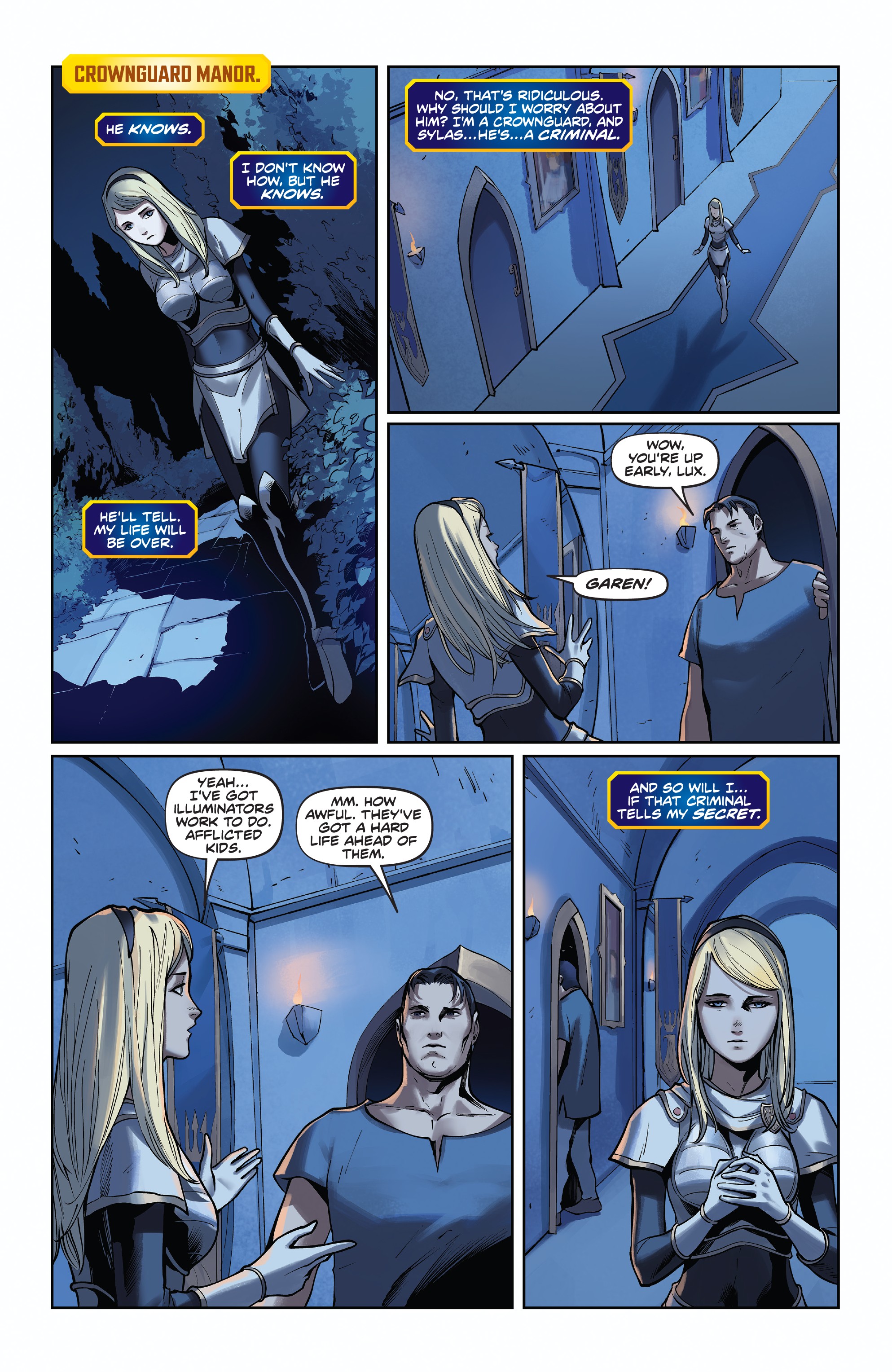 Read online League of Legends: Lux comic -  Issue #2 - 3