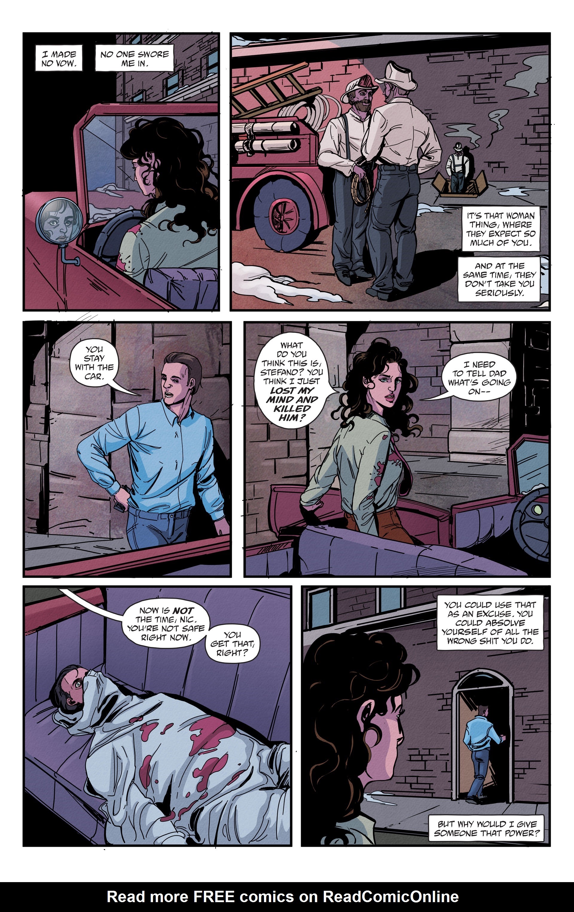 Read online Mafiosa comic -  Issue # TPB - 106