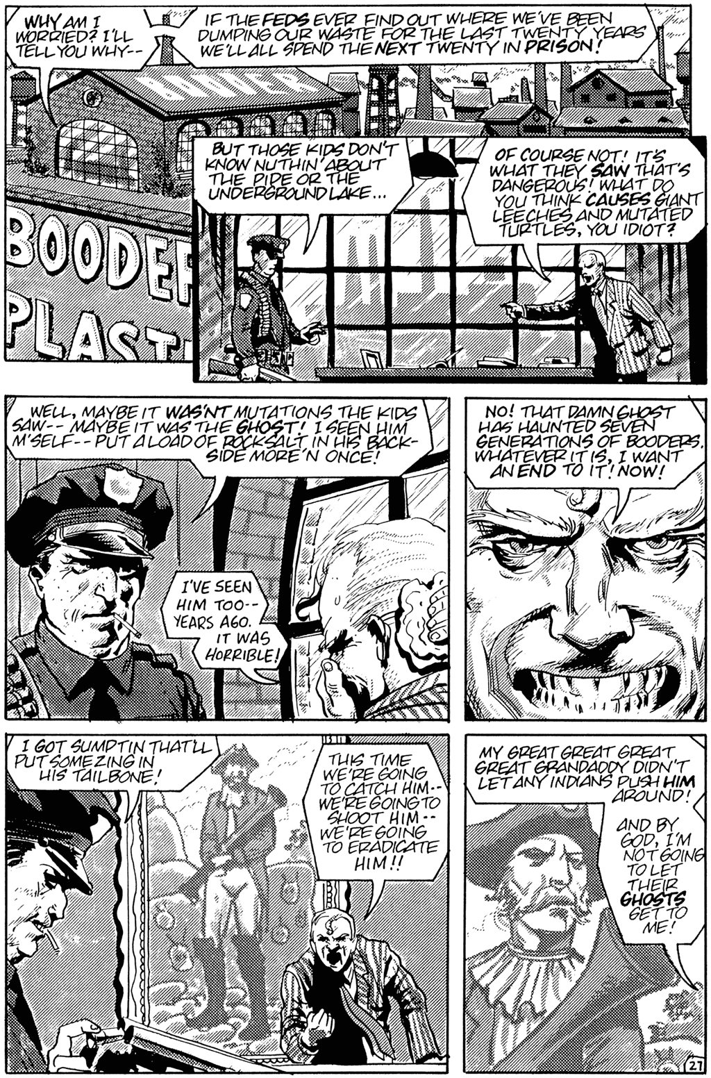 Read online Teenage Mutant Ninja Turtles (1984) comic -  Issue #25 - 29