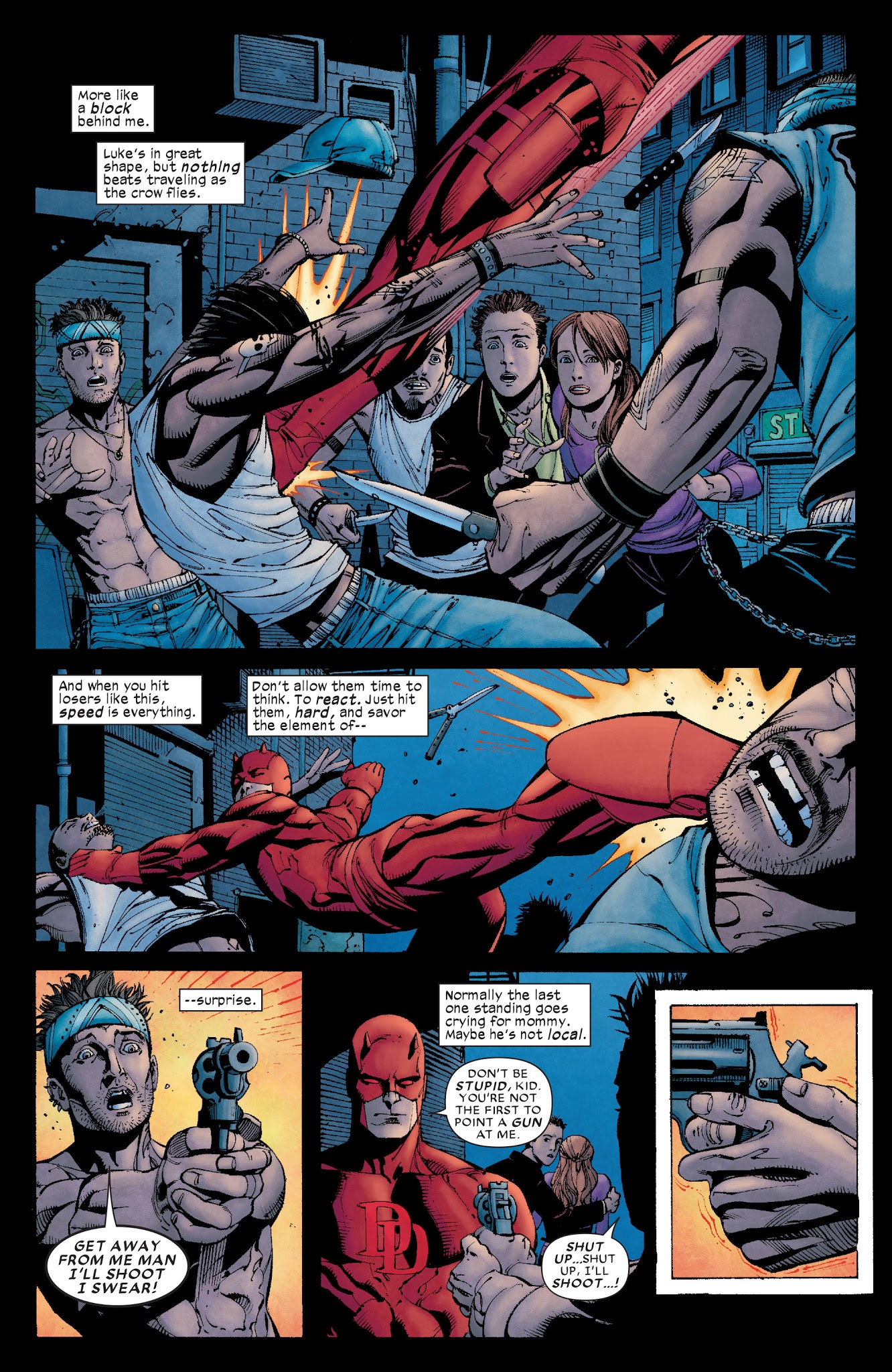 Read online Daredevil: Cage Match comic -  Issue # Full - 4