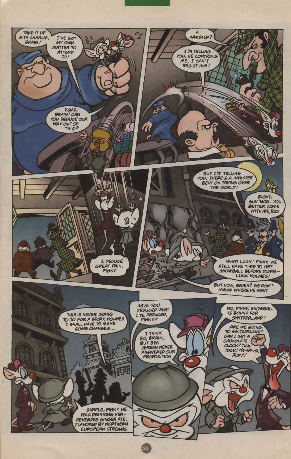 Read online Pinky and The Brain comic -  Issue #11 - 17