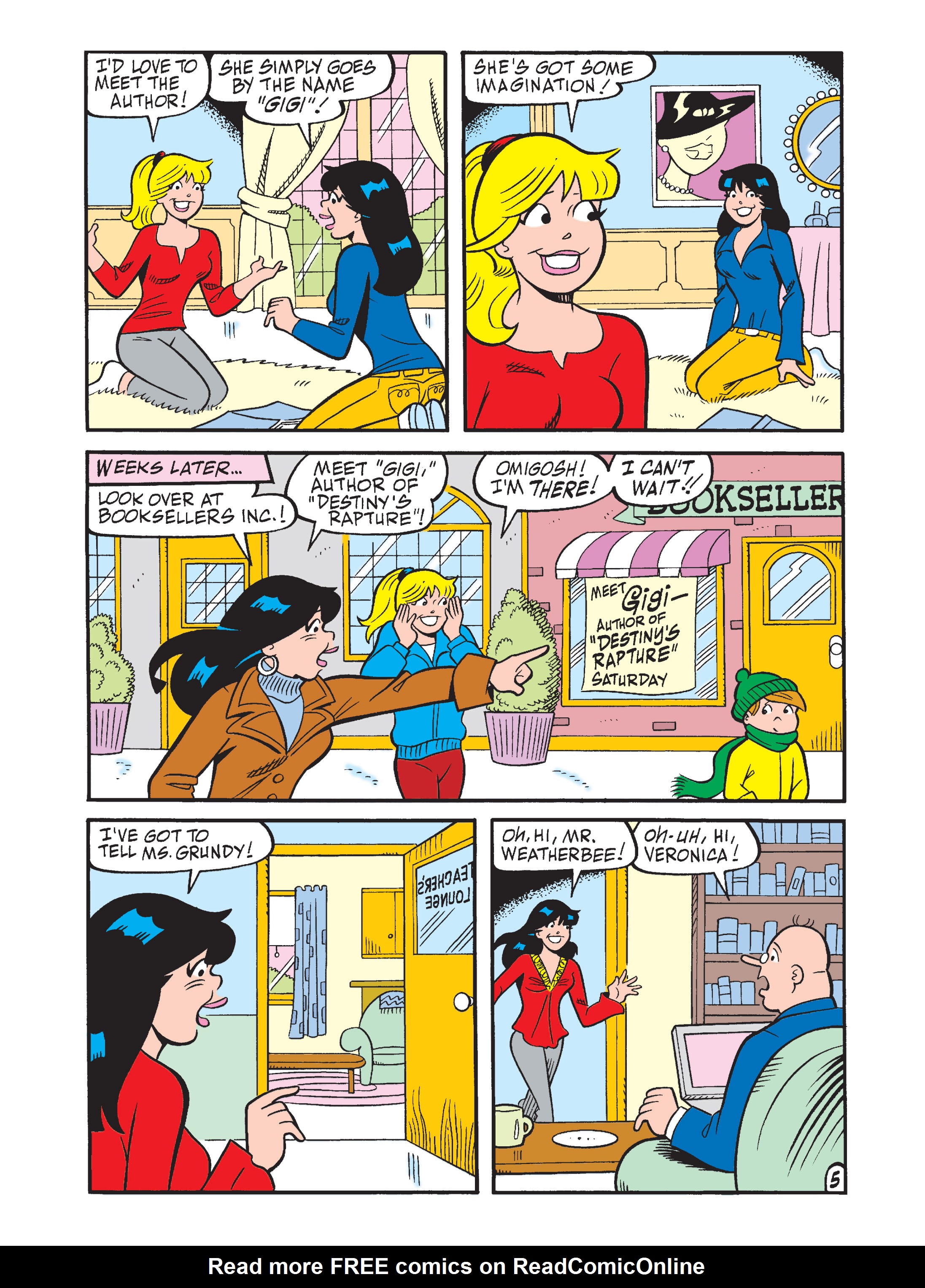 Read online Betty and Veronica Double Digest comic -  Issue #210 - 6