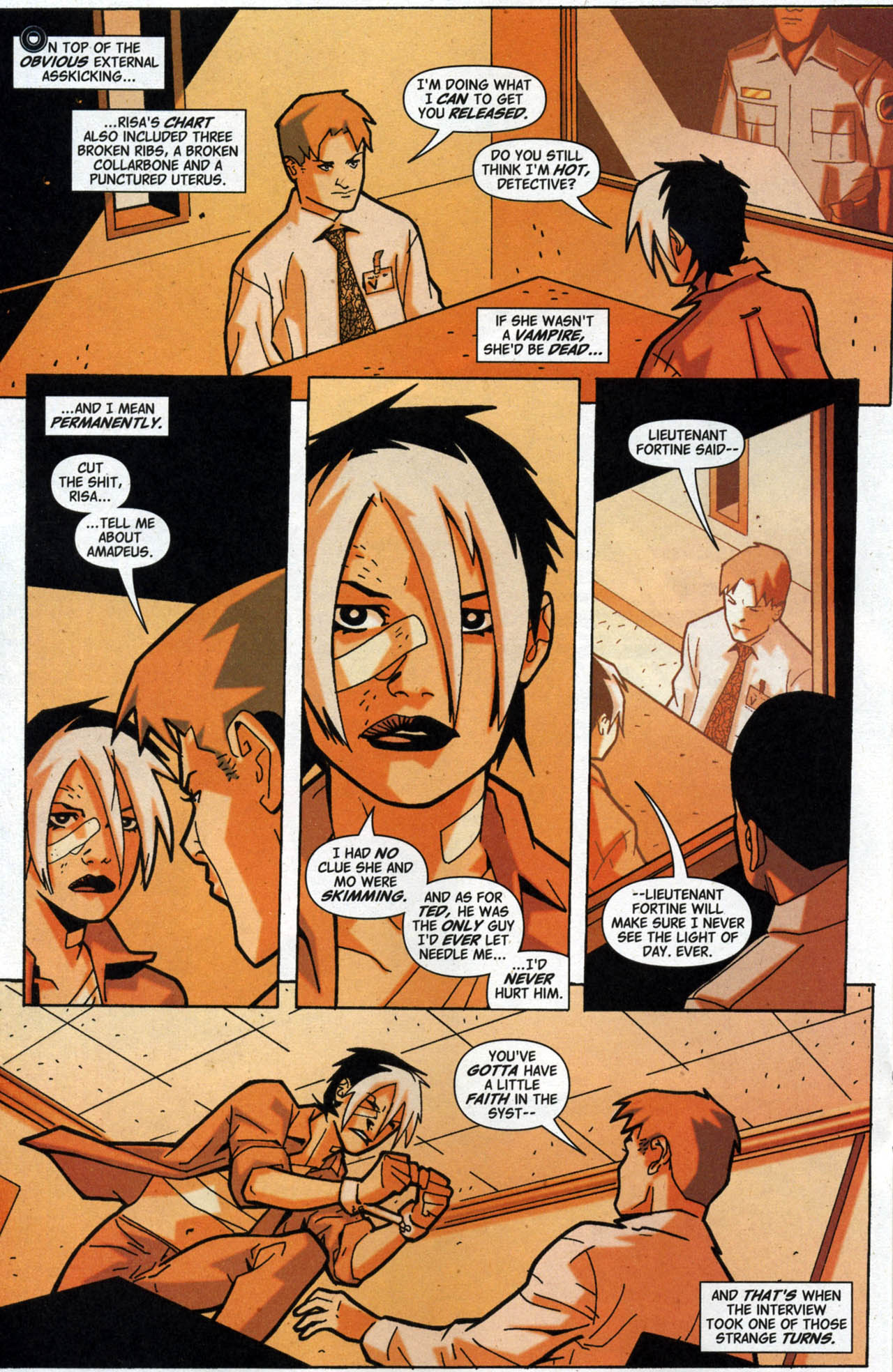 Read online Bite Club: Vampire Crime Unit comic -  Issue #3 - 12