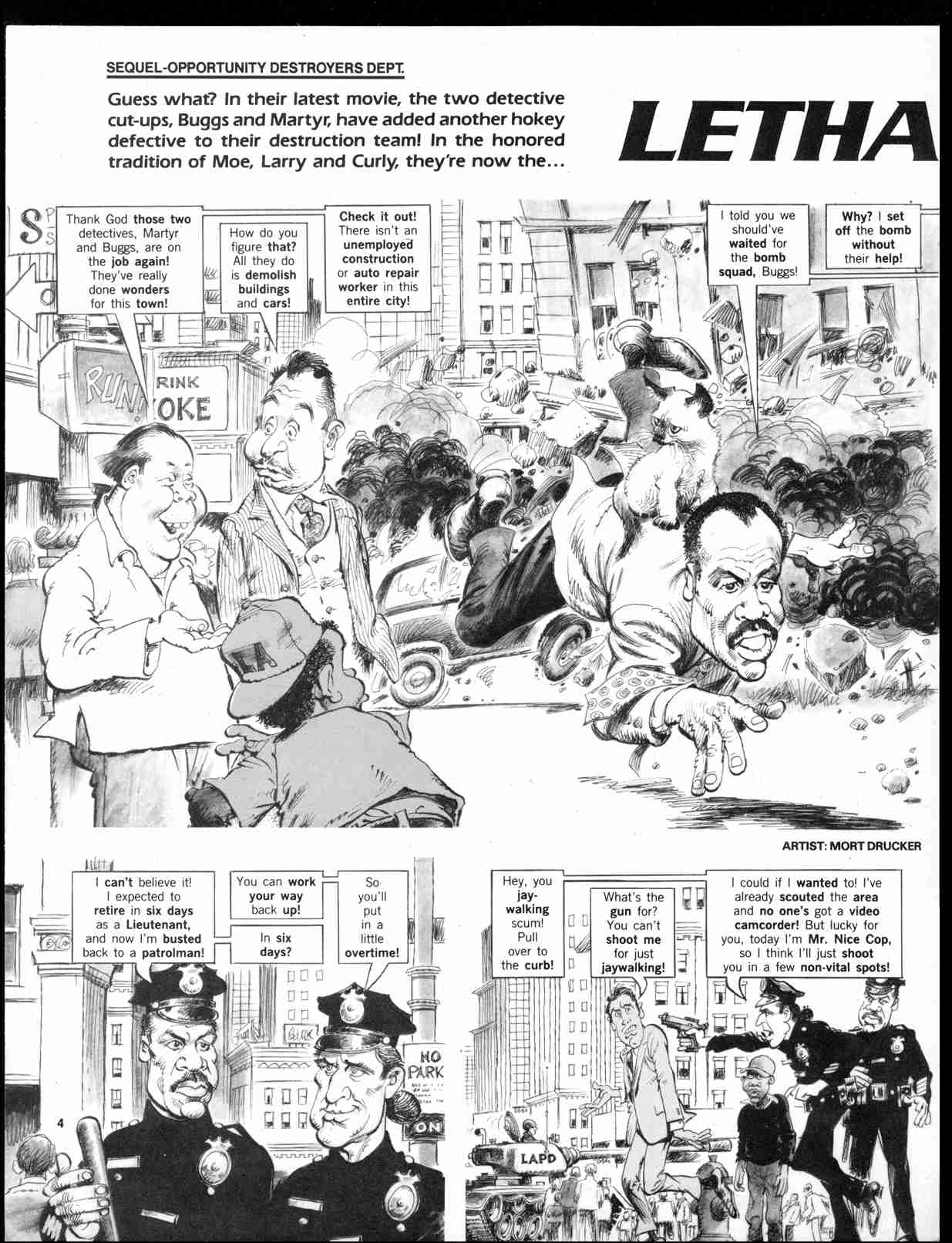 Read online MAD comic -  Issue #315 - 6