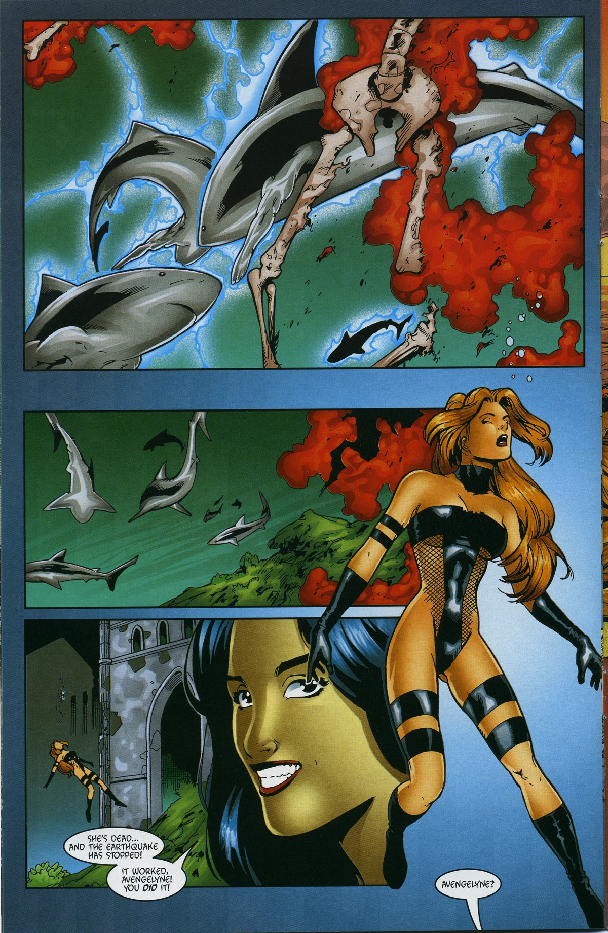 Read online Avengelyne: Dark Depths comic -  Issue #2 - 22