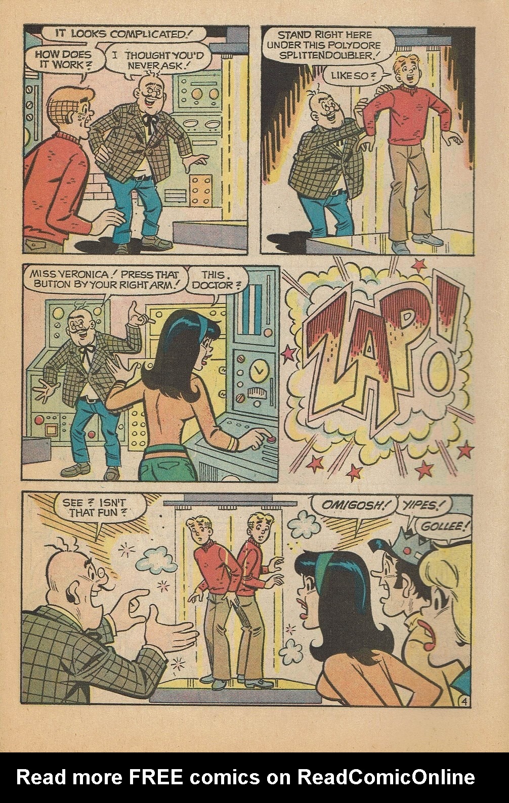 Read online Life With Archie (1958) comic -  Issue #135 - 6