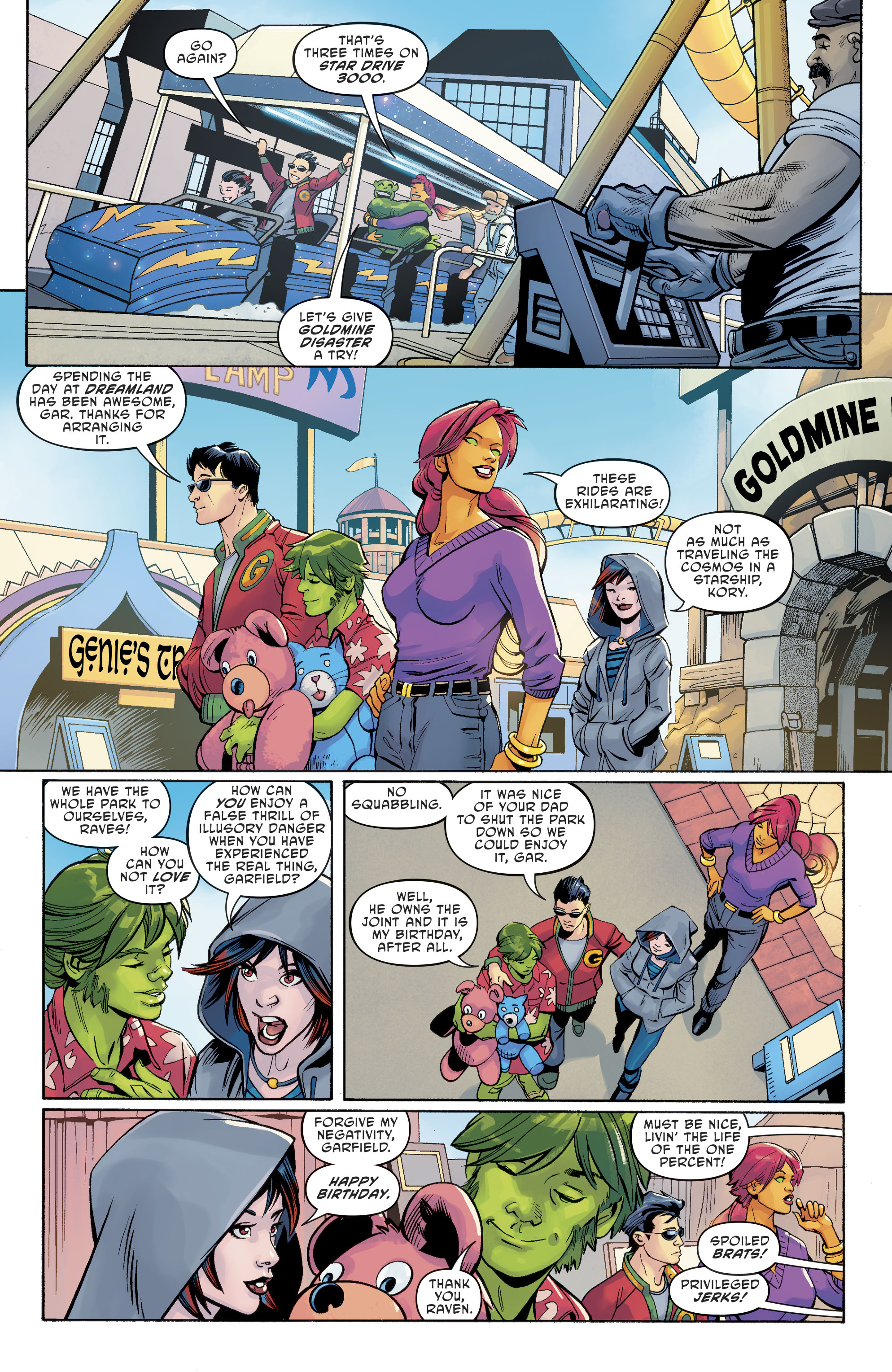 Read online Titans: Burning Rage comic -  Issue #4 - 5