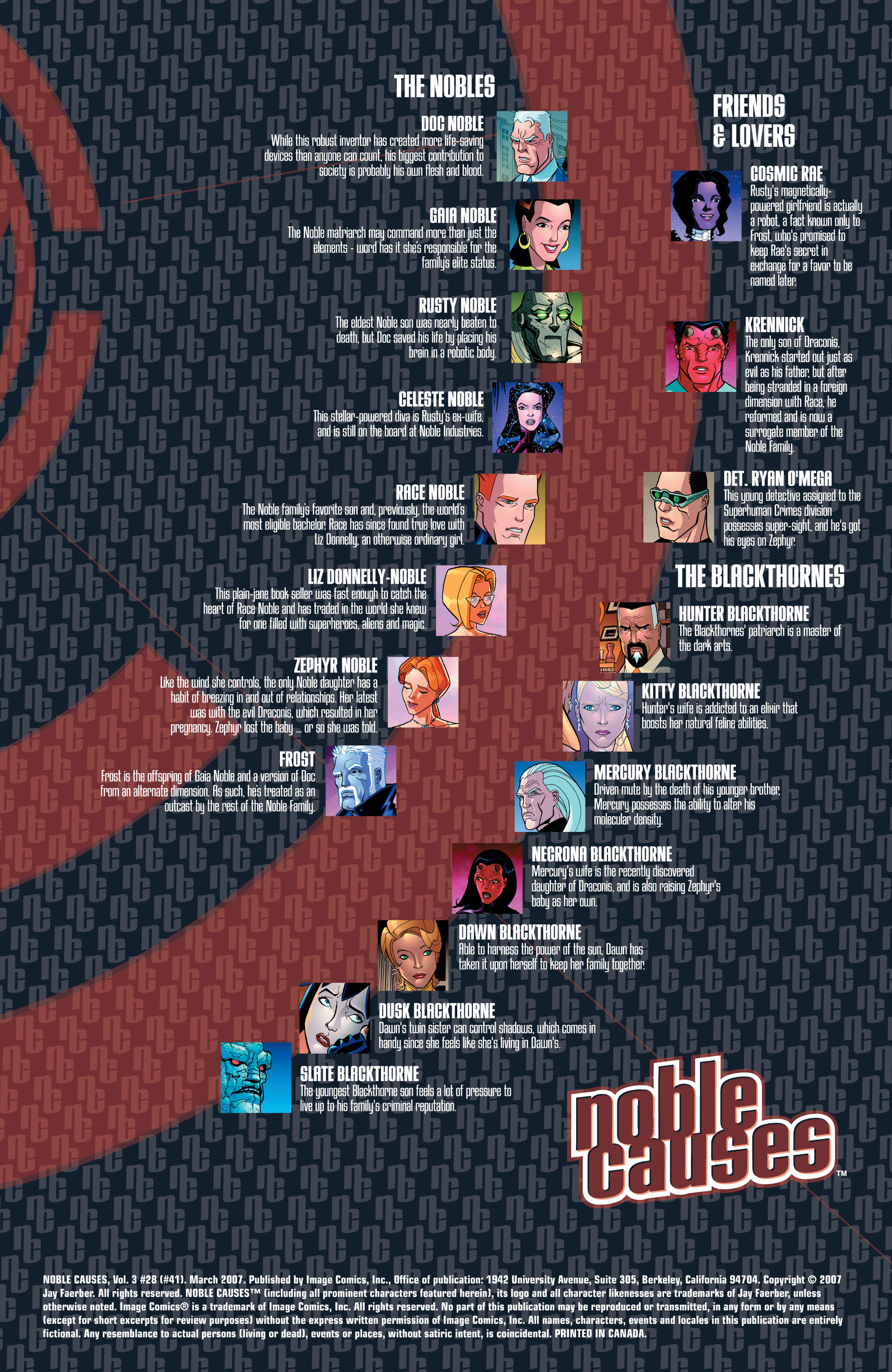 Read online Noble Causes (2004) comic -  Issue #28 - 23
