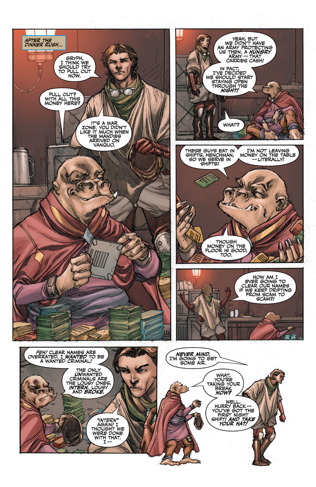 Read online Star Wars: Knights Of The Old Republic comic -  Issue #14 - 18
