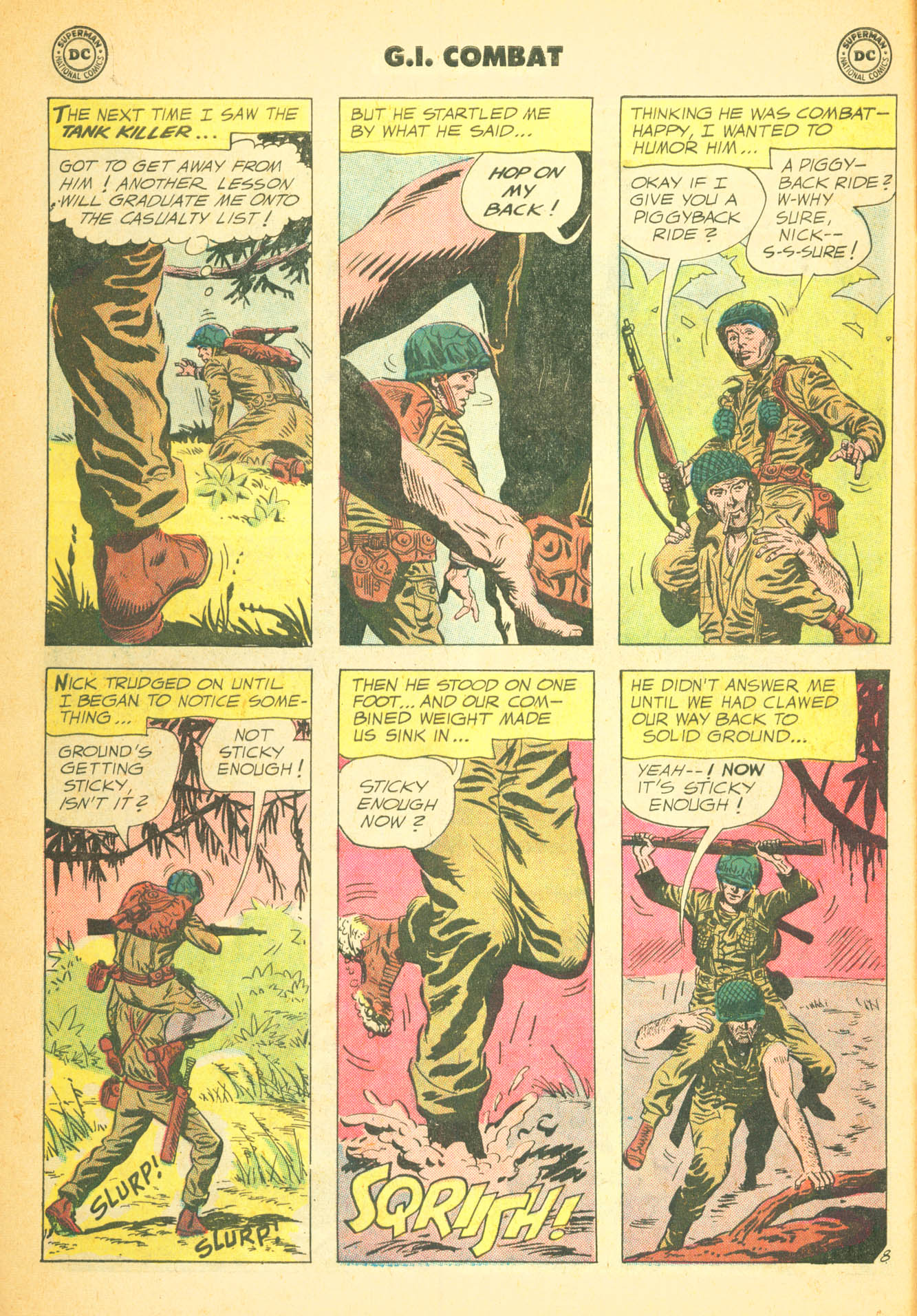 Read online G.I. Combat (1952) comic -  Issue #67 - 10