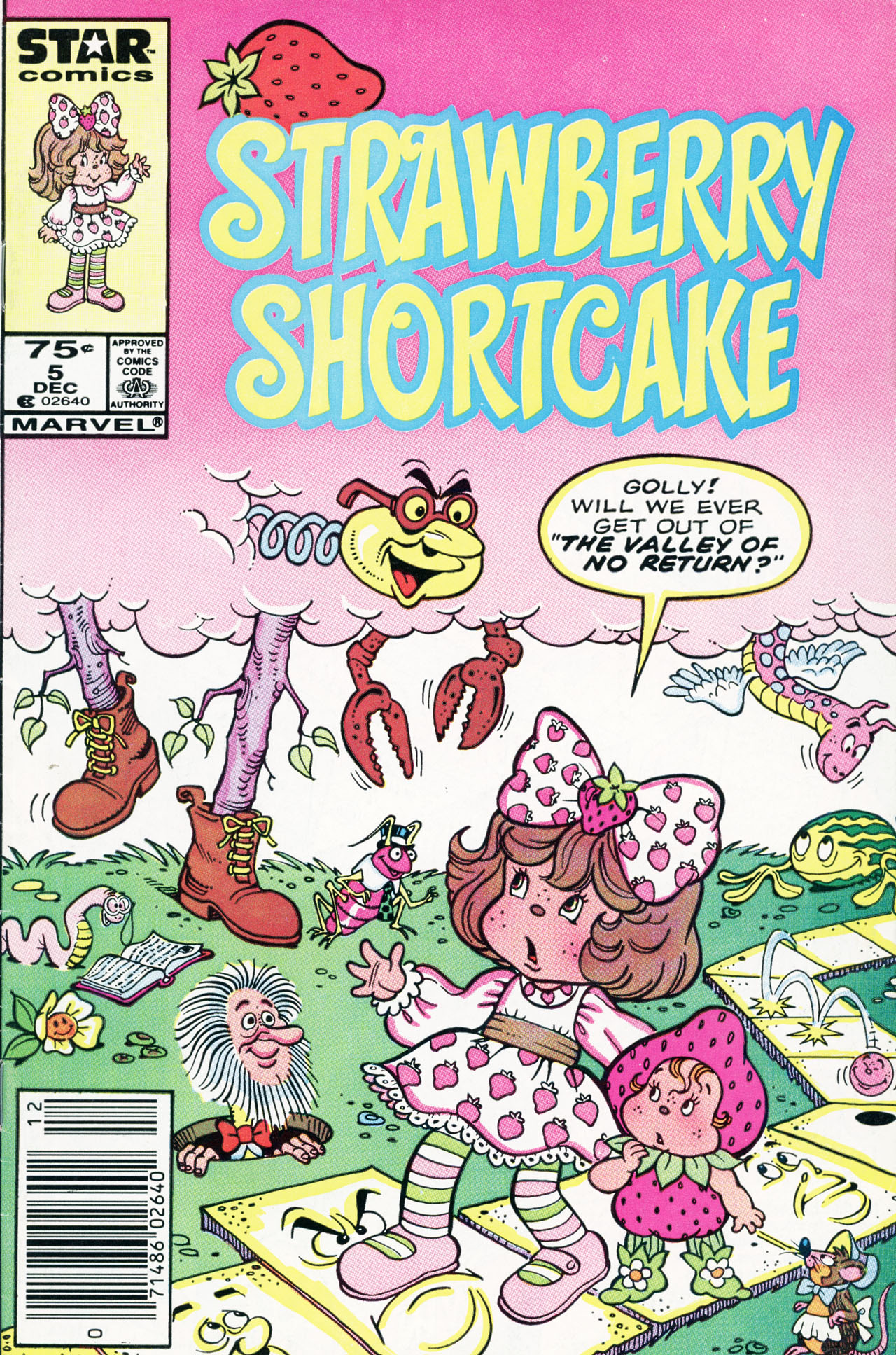 Read online Strawberry Shortcake (1985) comic -  Issue #5 - 1