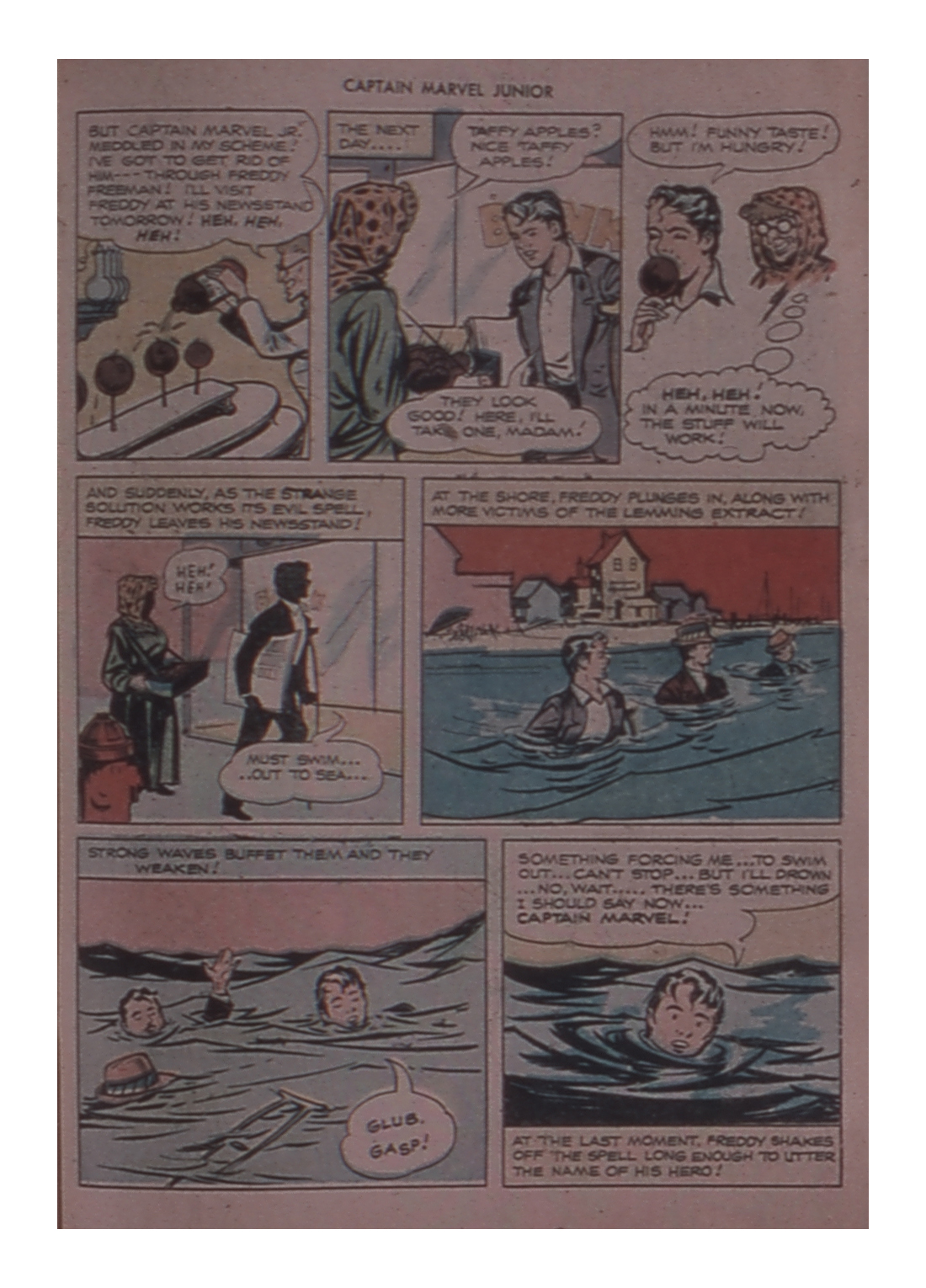 Read online Captain Marvel, Jr. comic -  Issue #57 - 43