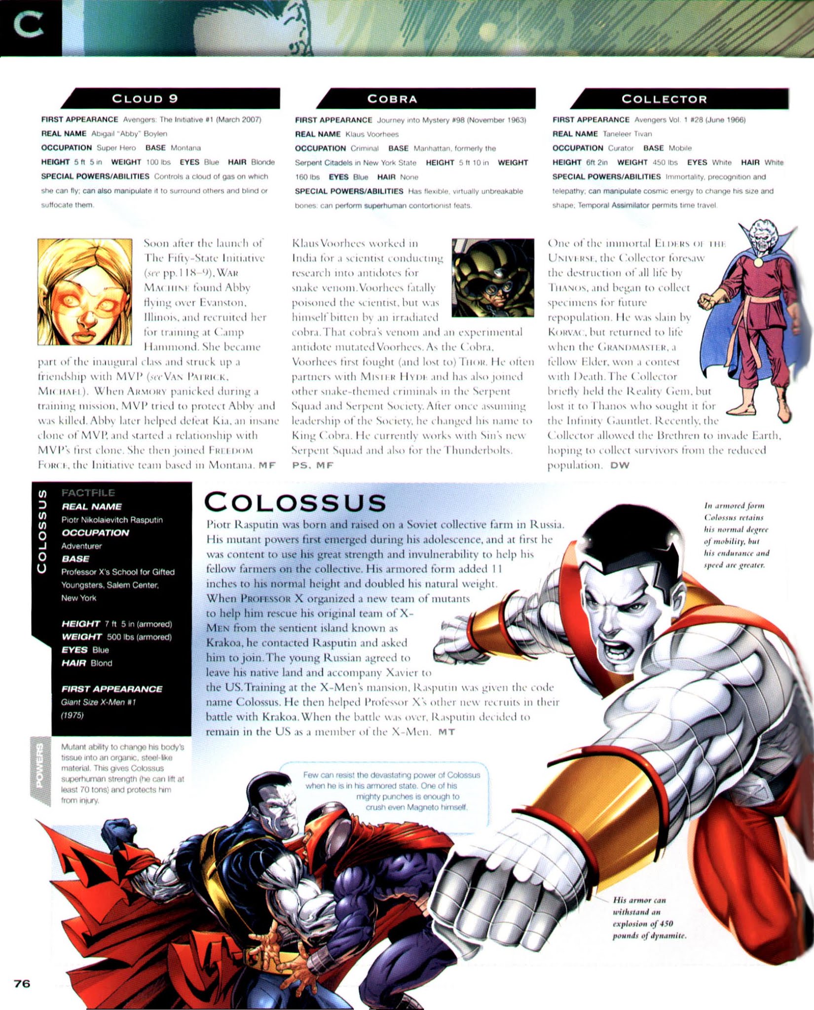Read online The Marvel Encyclopedia comic -  Issue # TPB 2 (Part 1) - 72