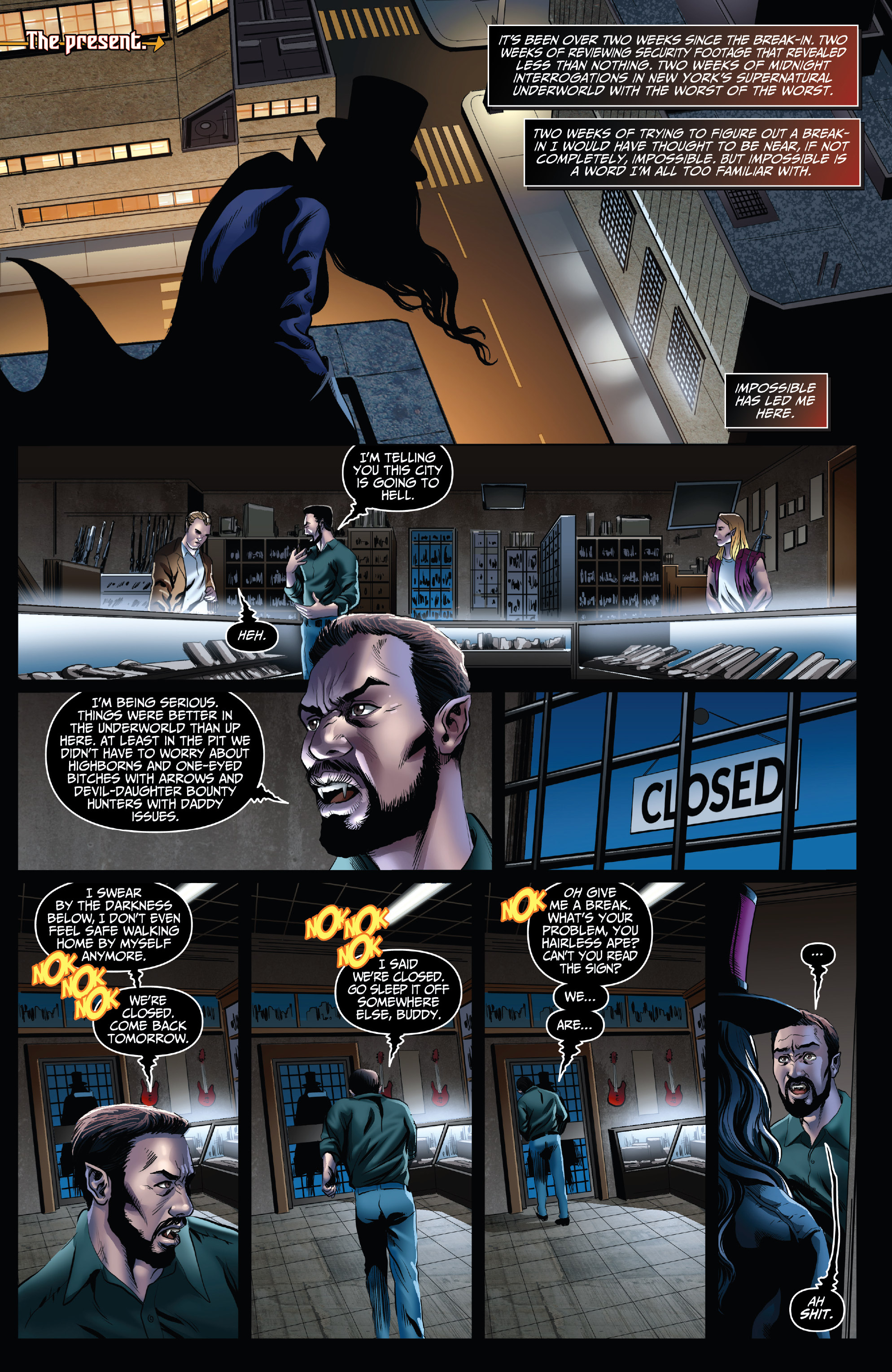 Read online Van Helsing vs. Dracula's Daughter comic -  Issue #1 - 8
