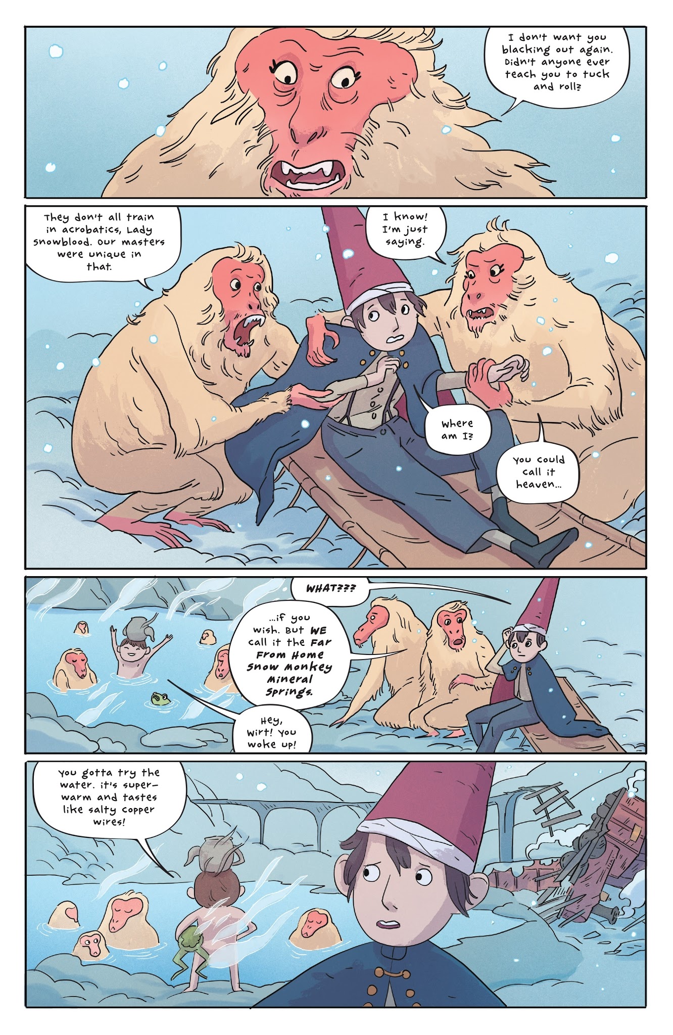 Read online Over the Garden Wall (2016) comic -  Issue # _Special 1 - 7