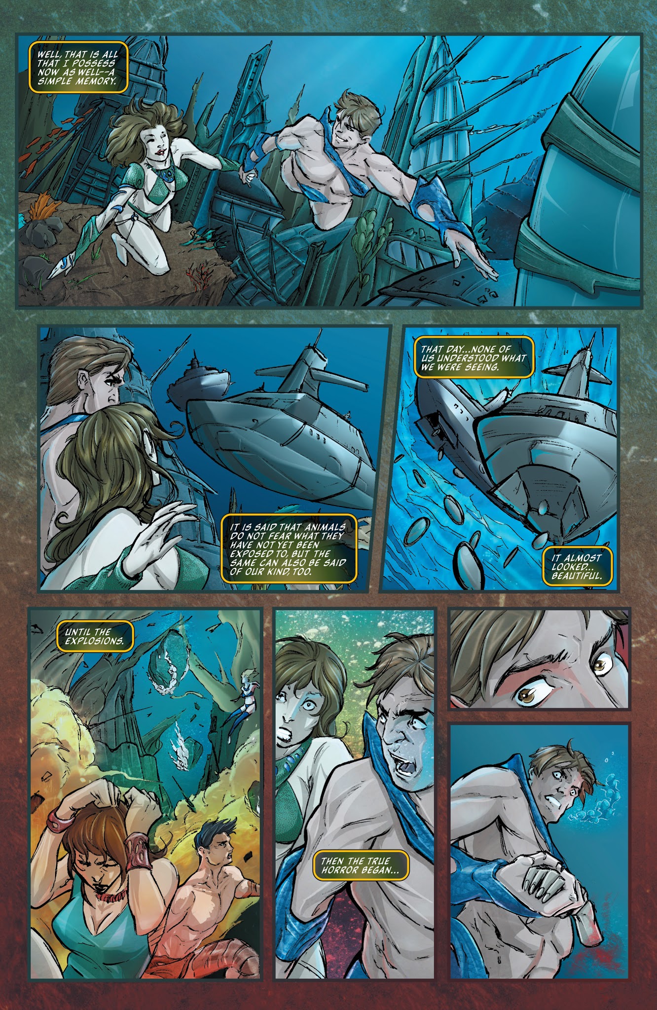 Read online Fathom Blue comic -  Issue #4 - 8