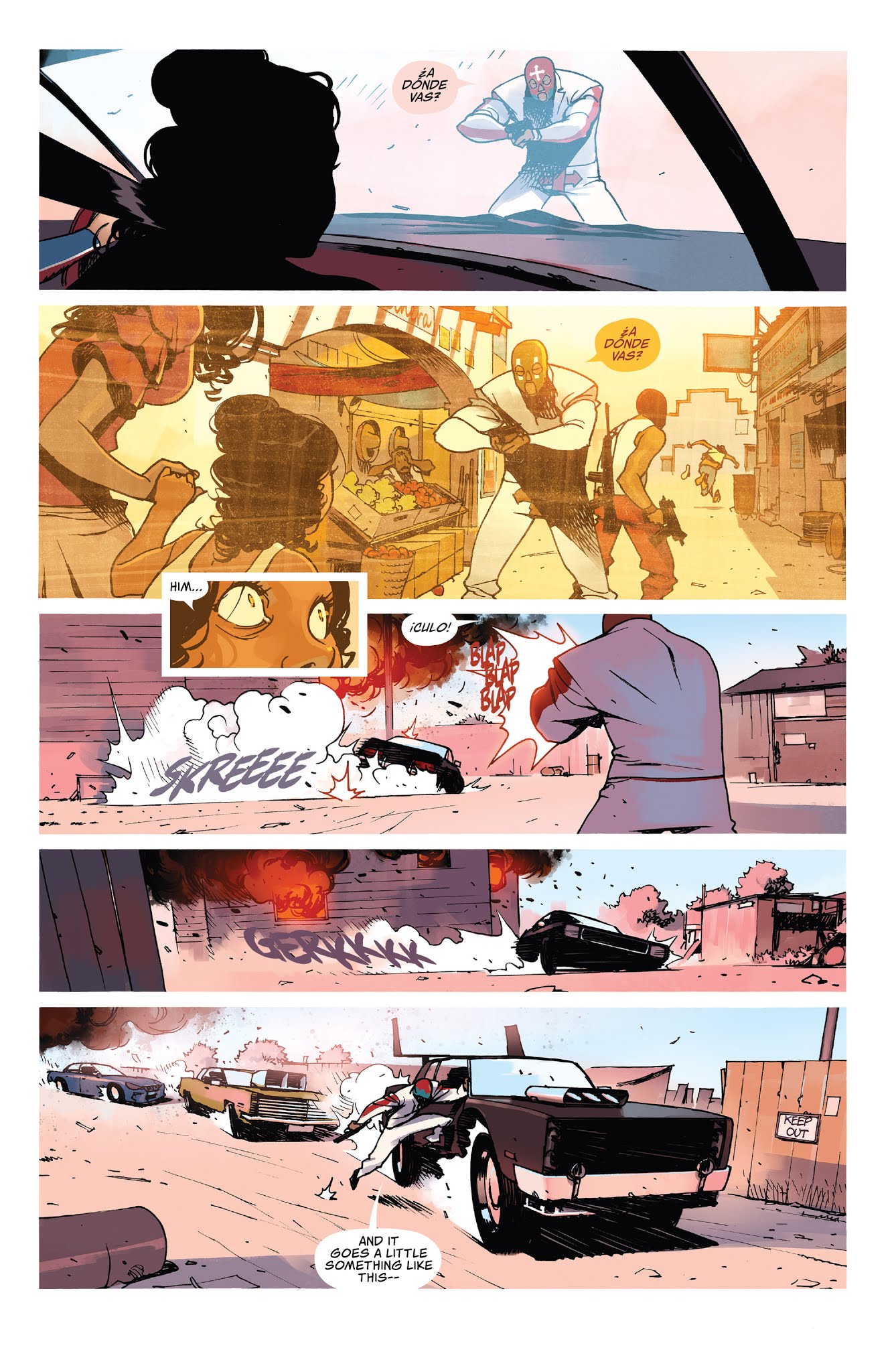 Read online Death Or Glory comic -  Issue #5 - 20