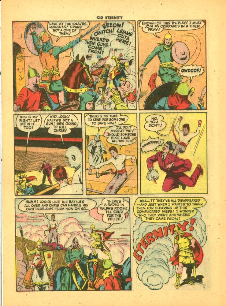 Read online Kid Eternity (1946) comic -  Issue #4 - 14