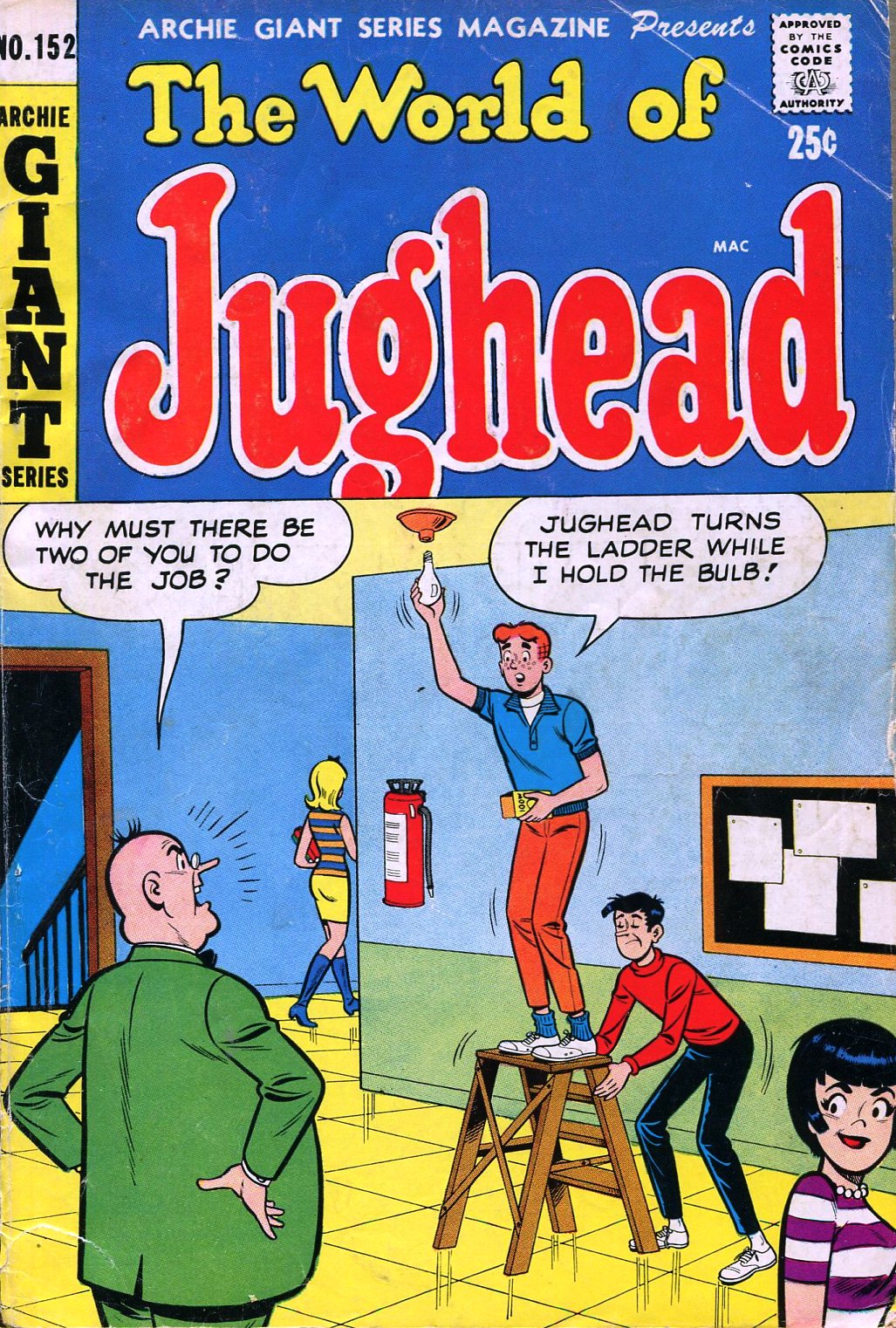 Read online Archie Giant Series Magazine comic -  Issue #152 - 1