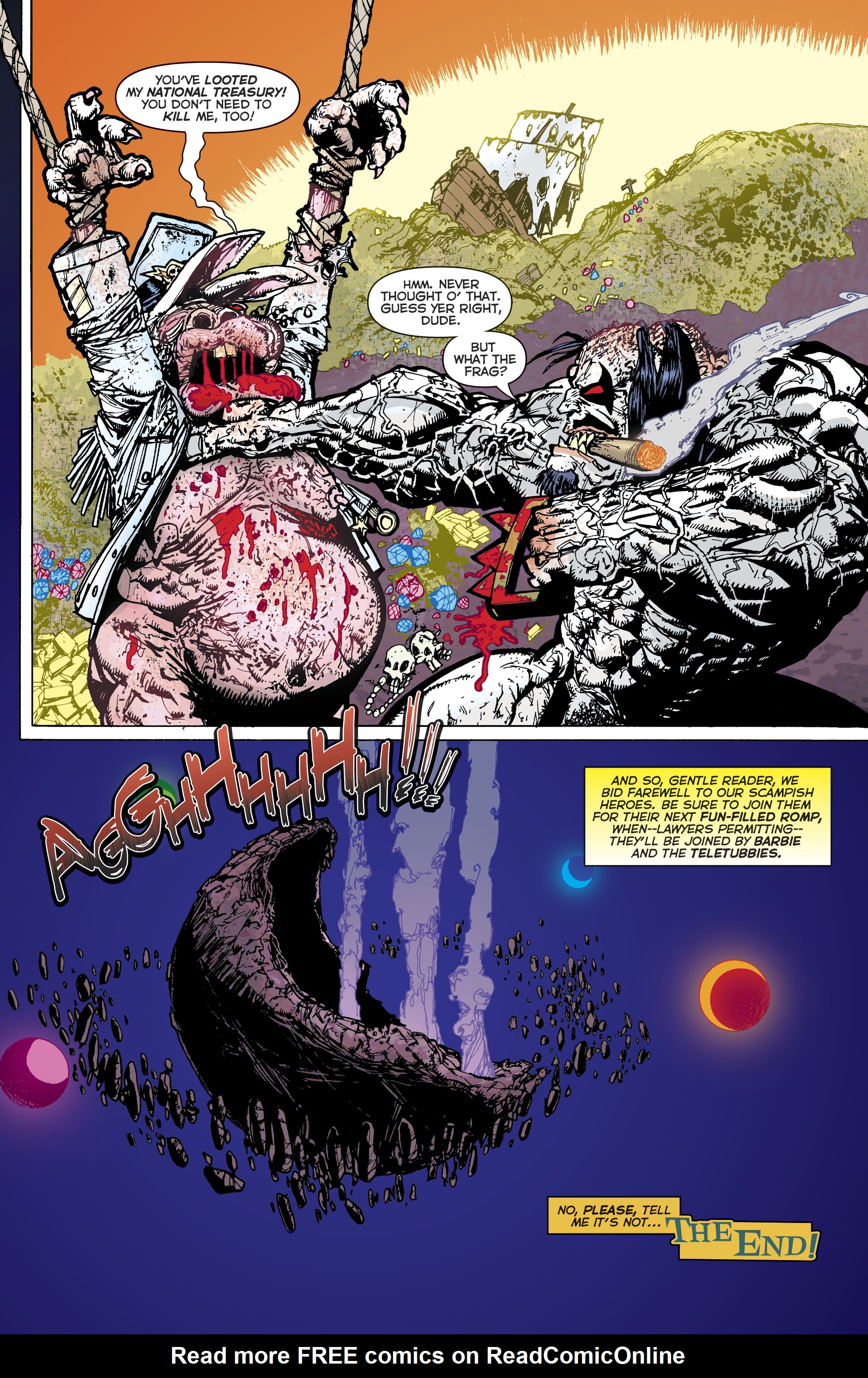 Read online Lobo by Keith Giffen & Alan Grant comic -  Issue # TPB 2 (Part 3) - 114