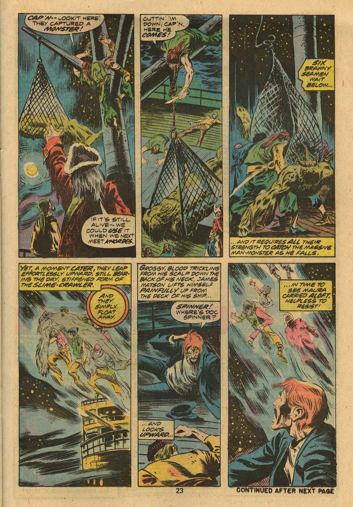 Read online Man-Thing (1974) comic -  Issue #13 - 24