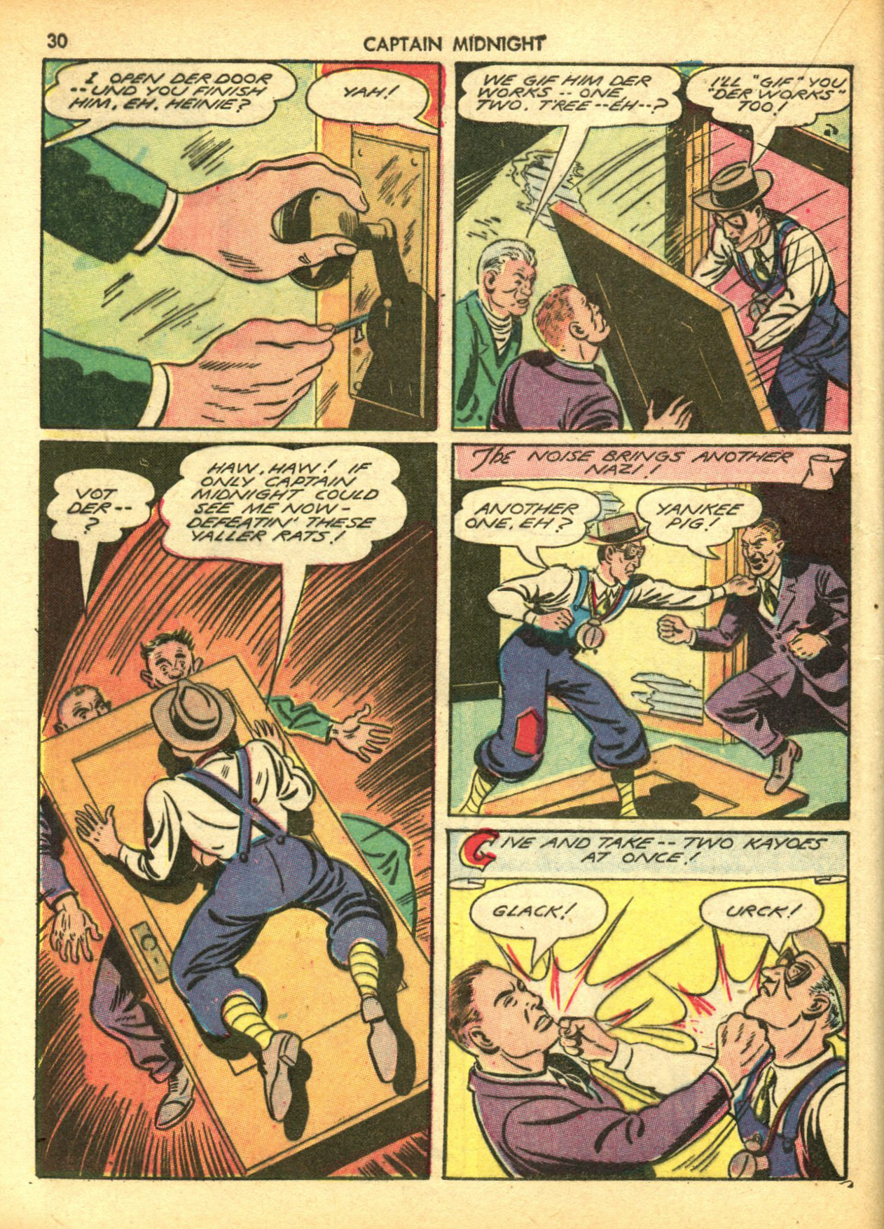 Read online Captain Midnight (1942) comic -  Issue #5 - 30