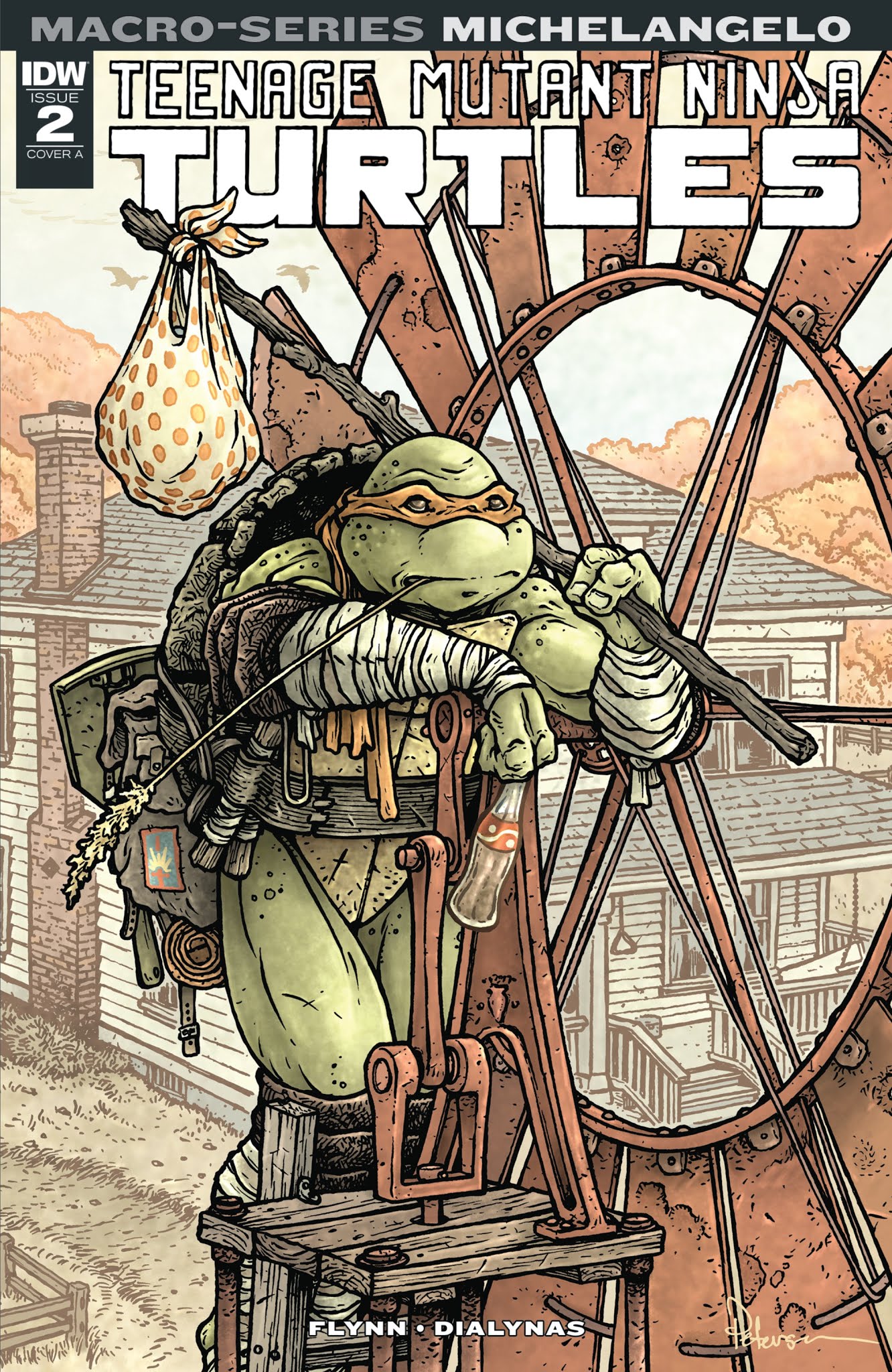 Read online Teenage Mutant Ninja Turtles: Macro-Series comic -  Issue #2 - 1