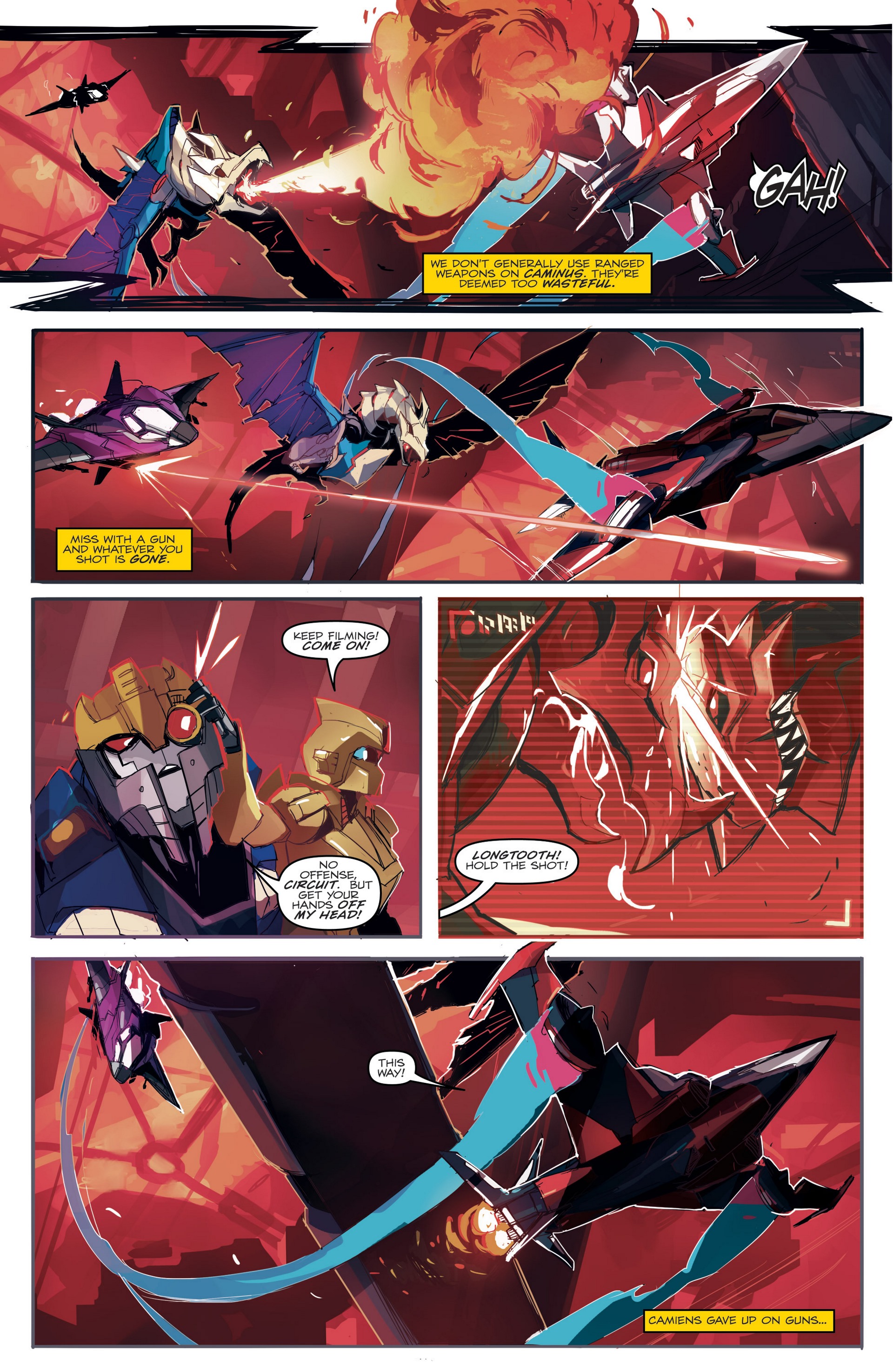 Read online The Transformers: Windblade (2014) comic -  Issue #3 - 8
