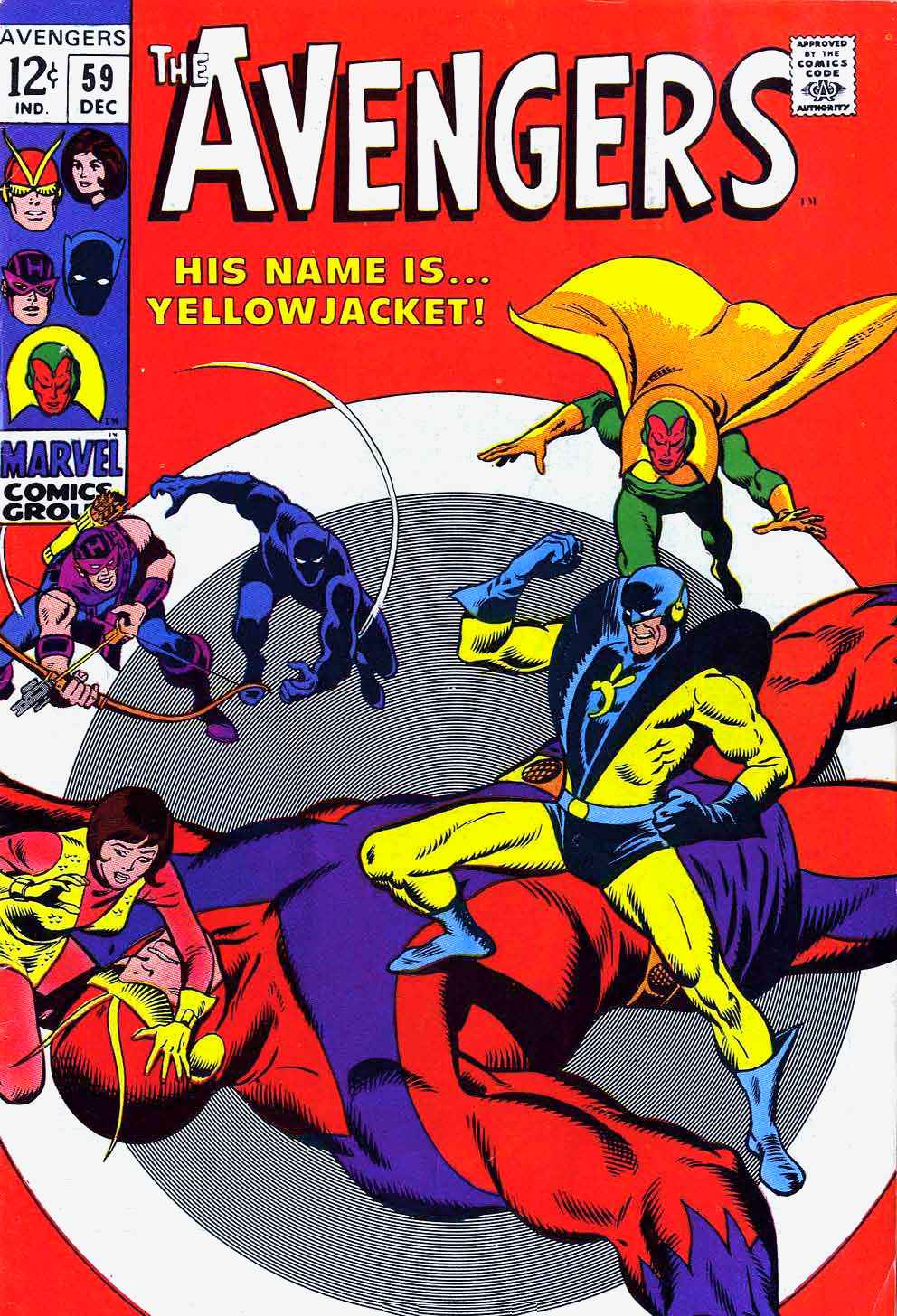 Read online The Avengers (1963) comic -  Issue #59 - 1