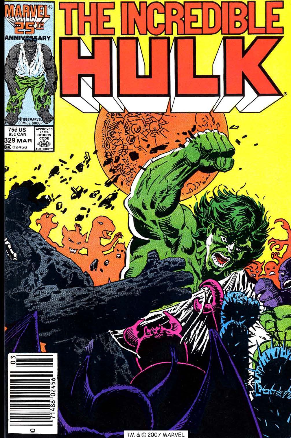 Read online The Incredible Hulk (1968) comic -  Issue #329 - 1
