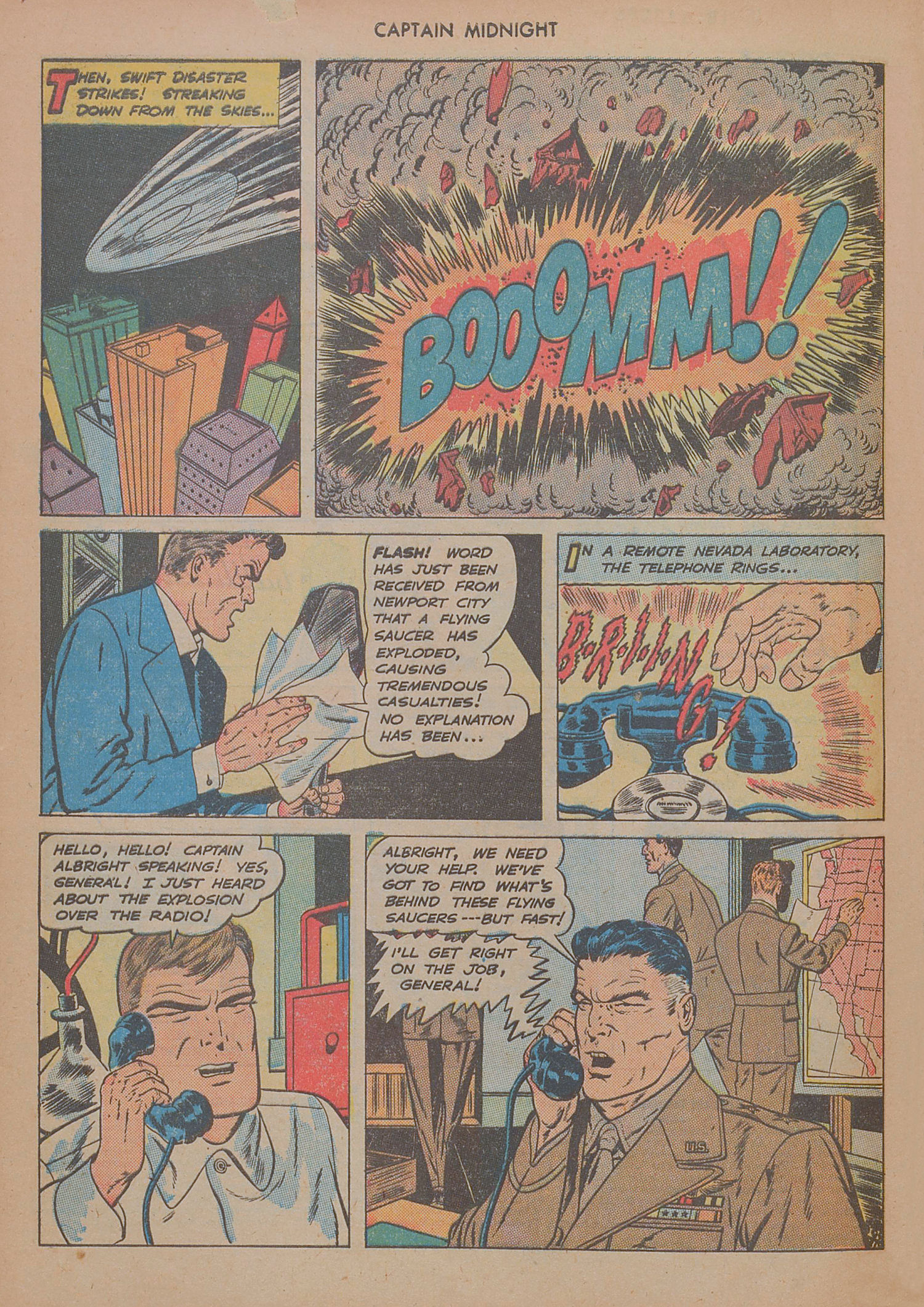 Read online Captain Midnight (1942) comic -  Issue #60 - 4