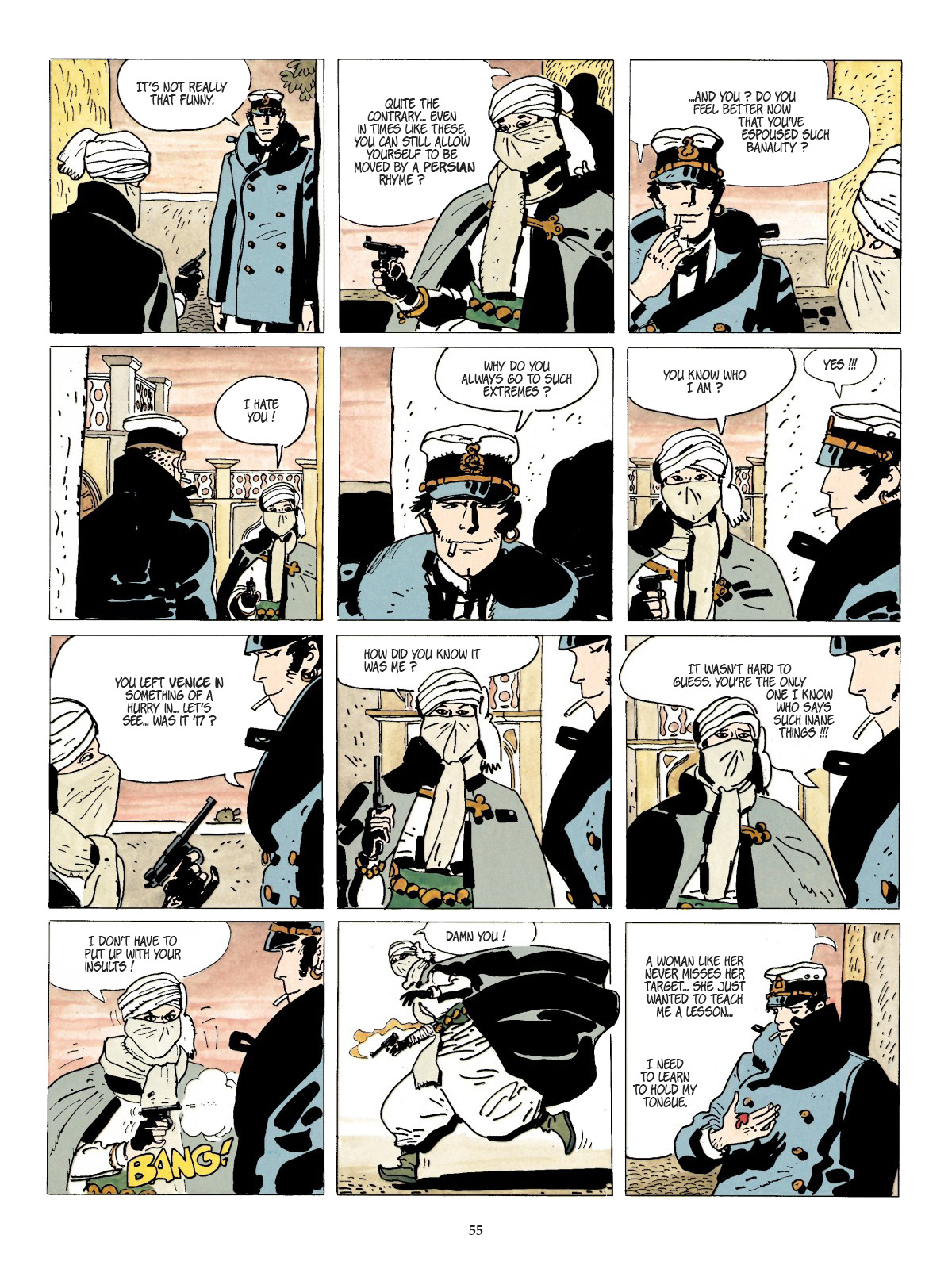 Read online Corto Maltese comic -  Issue # TPB 11 - 58