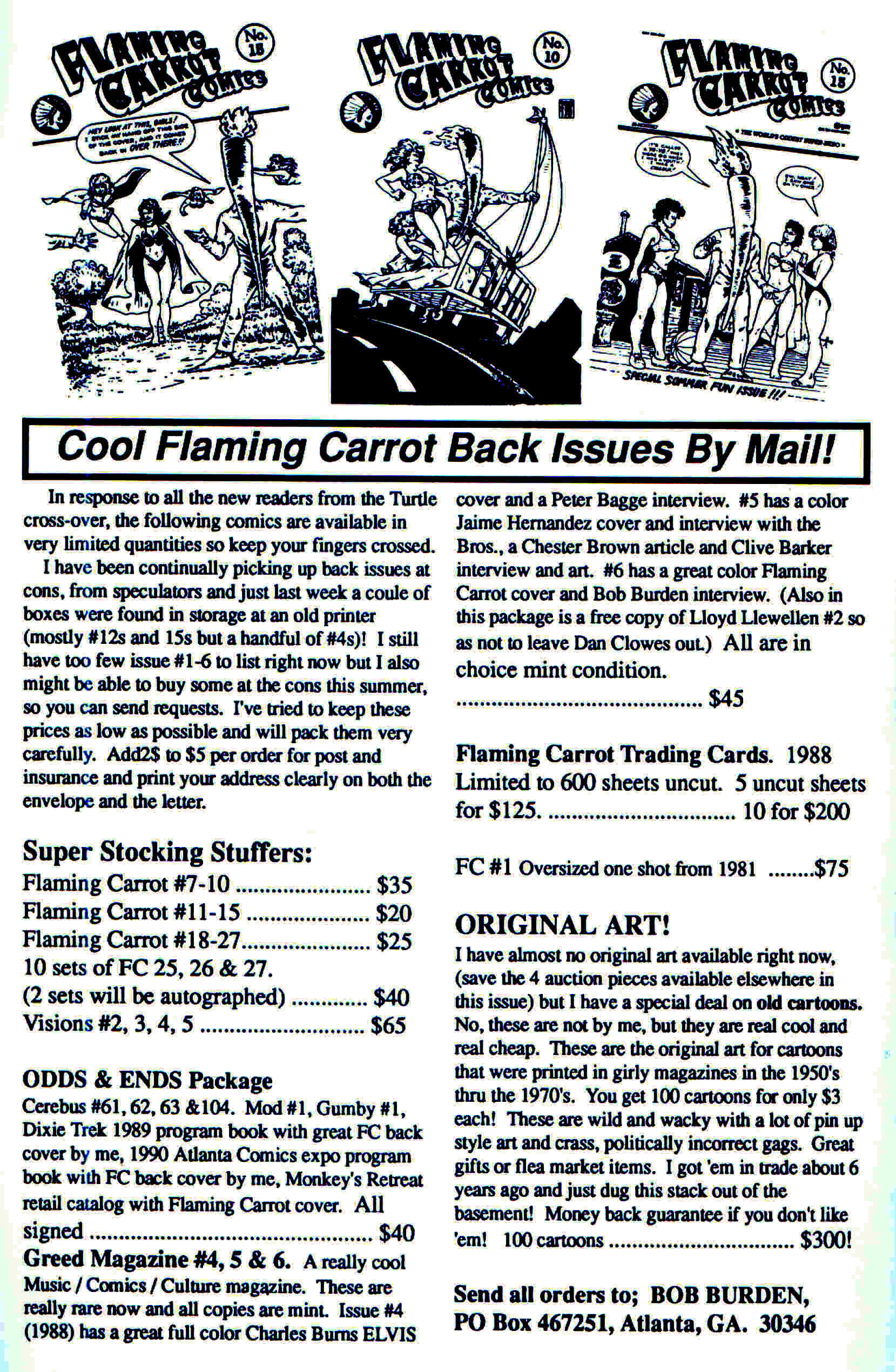 Read online Flaming Carrot Comics (1988) comic -  Issue #28 - 37