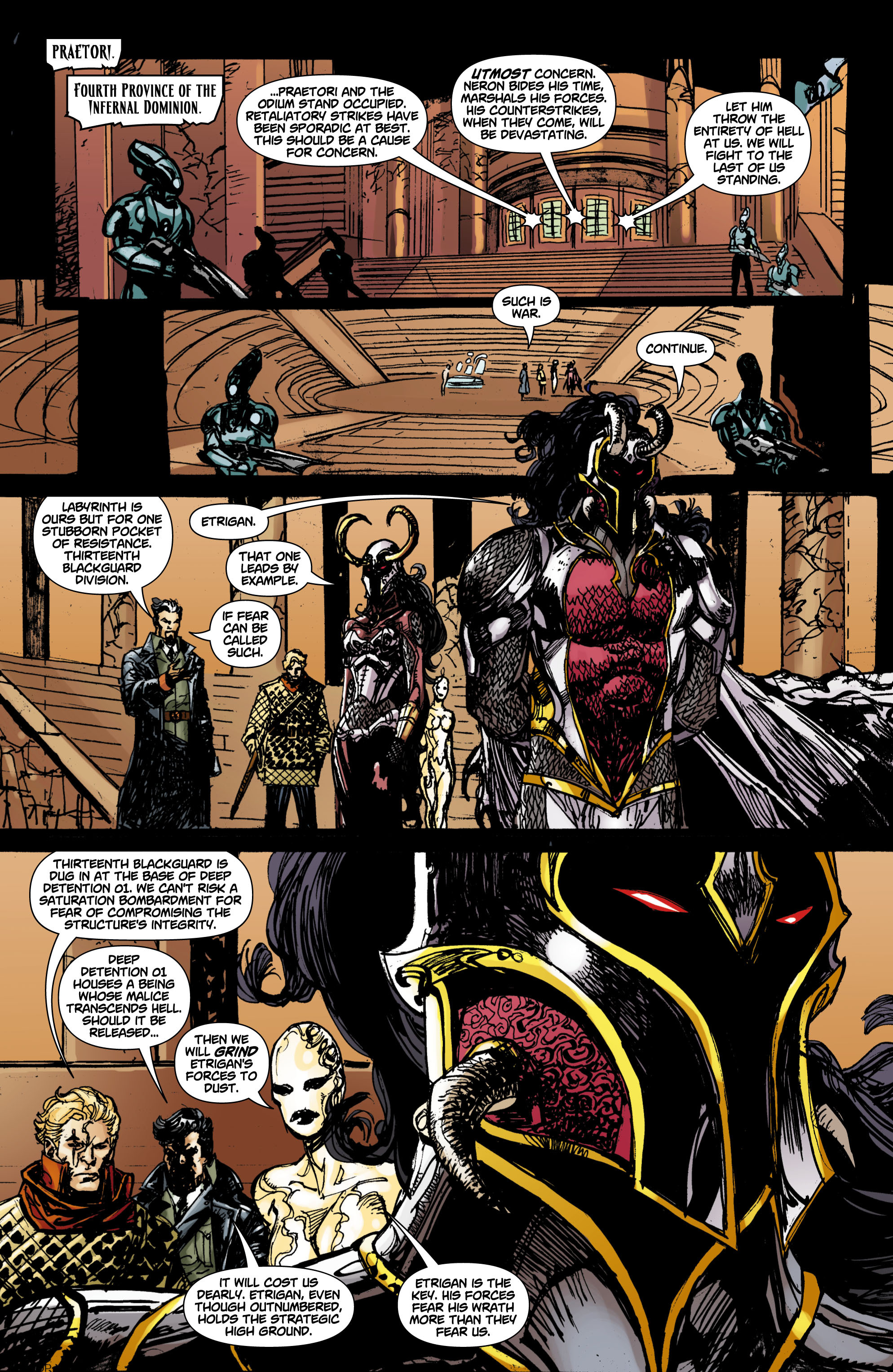Read online Reign in Hell comic -  Issue #3 - 14