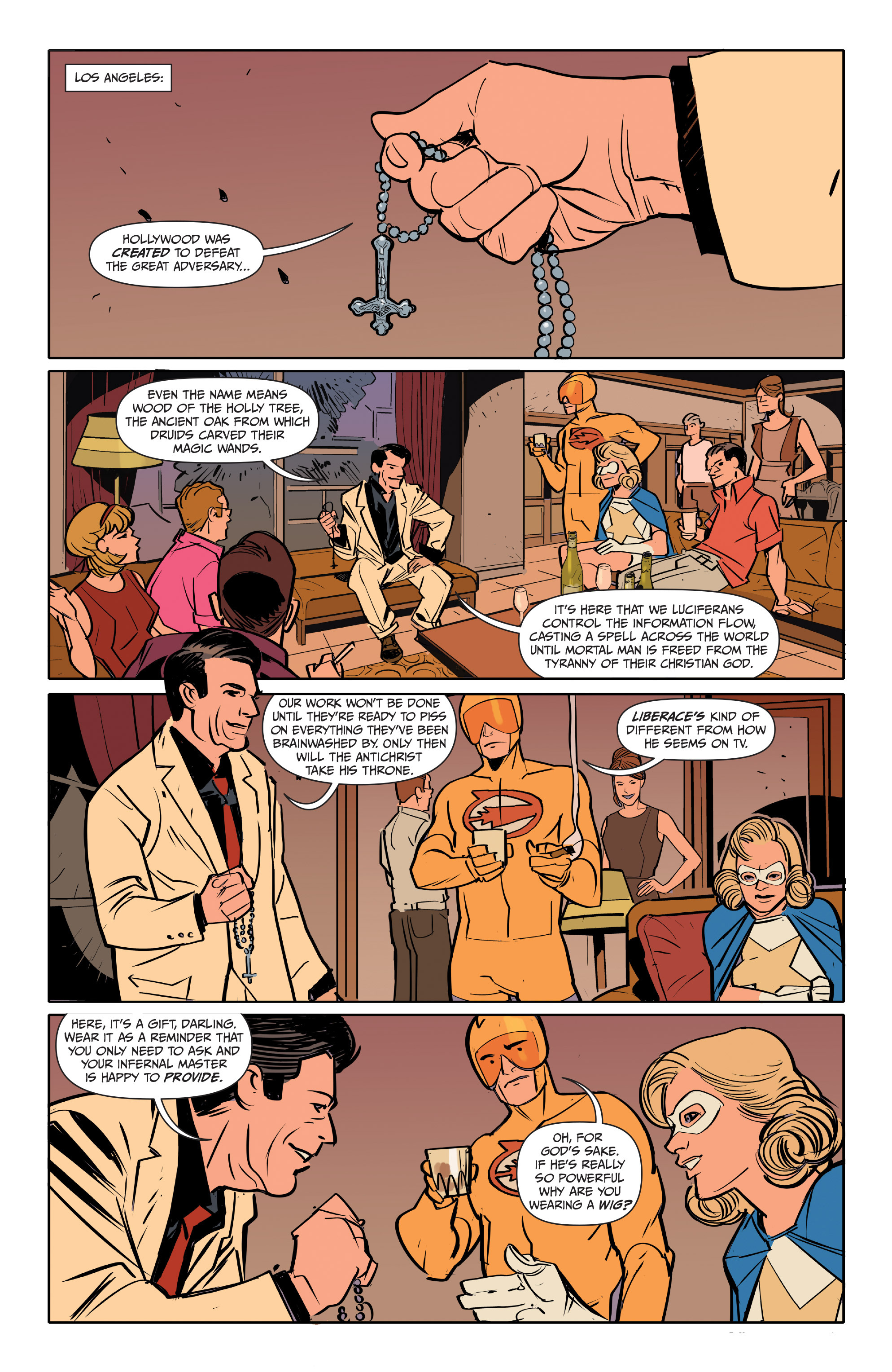 Read online Jupiter's Circle comic -  Issue #4 - 10