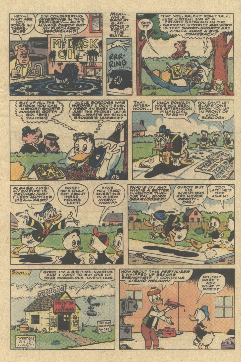 Read online Uncle Scrooge (1953) comic -  Issue #220 - 9