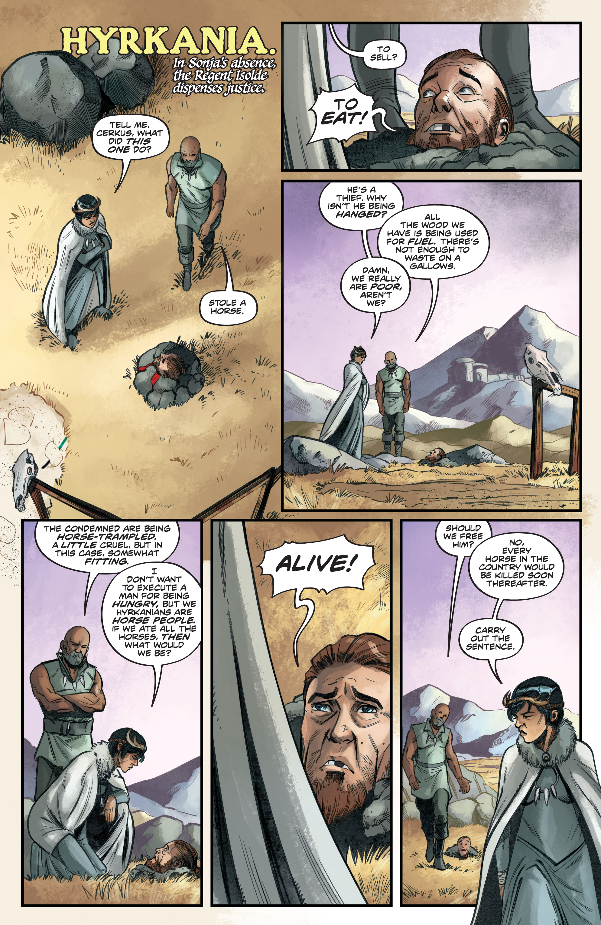 Read online Red Sonja (2019) comic -  Issue #15 - 22